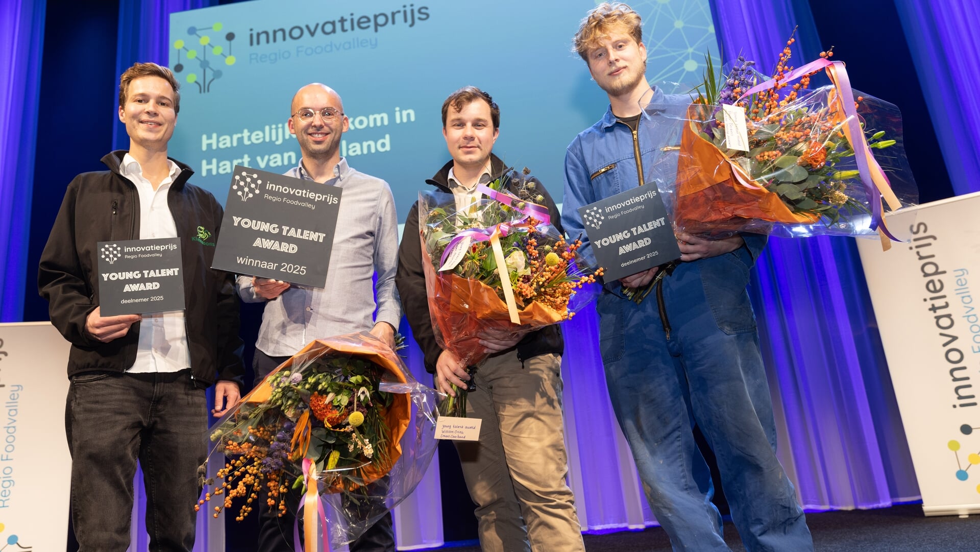 Movexx uit Veenendaal en Rhenense student winnen Innovatieprijs Foodvalley