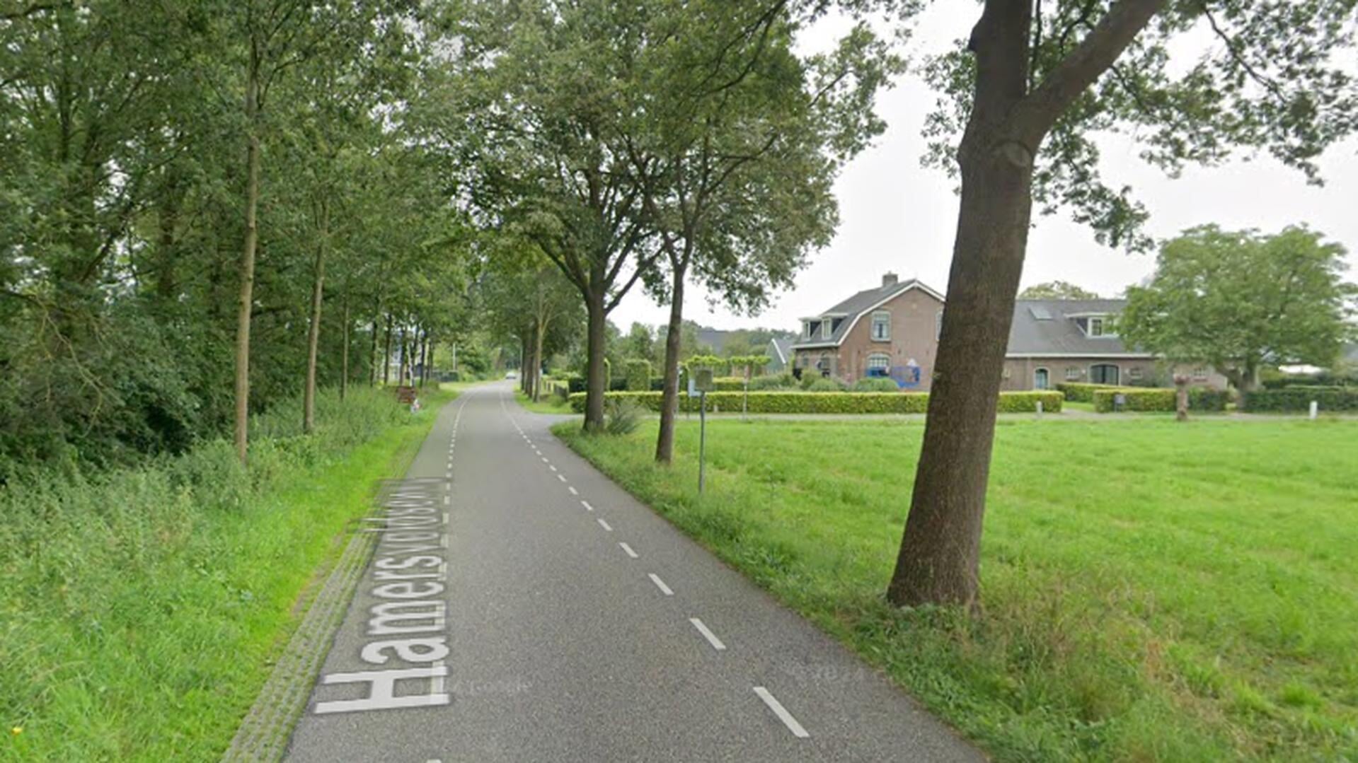 College: deel Hamersveldseweg per direct afgesloten voor gemotoriseerd verkeer
