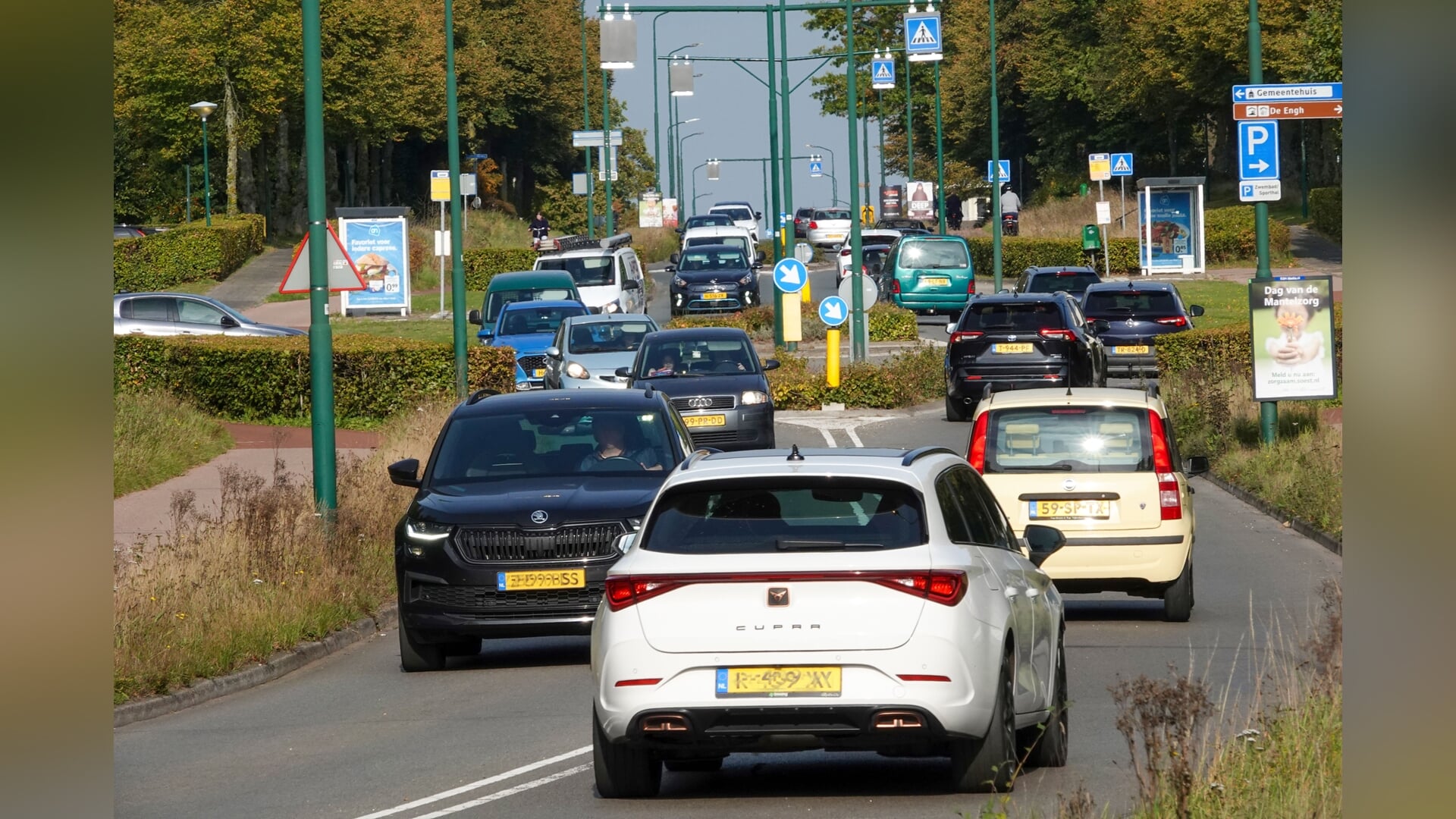 Busdrempels en mobiele flitspaal voor onveilige Dalweg in Soest