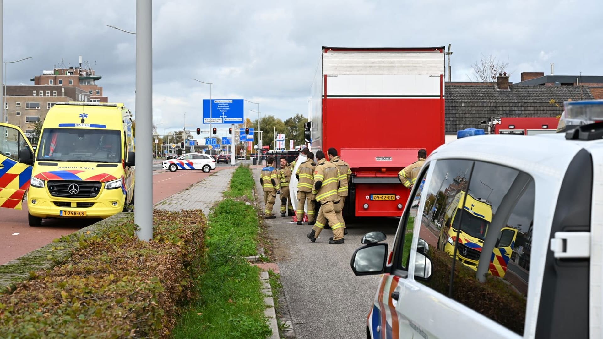 Woudenbergse vrachtwagen betrokken bij dodelijk ongeval in Barneveld