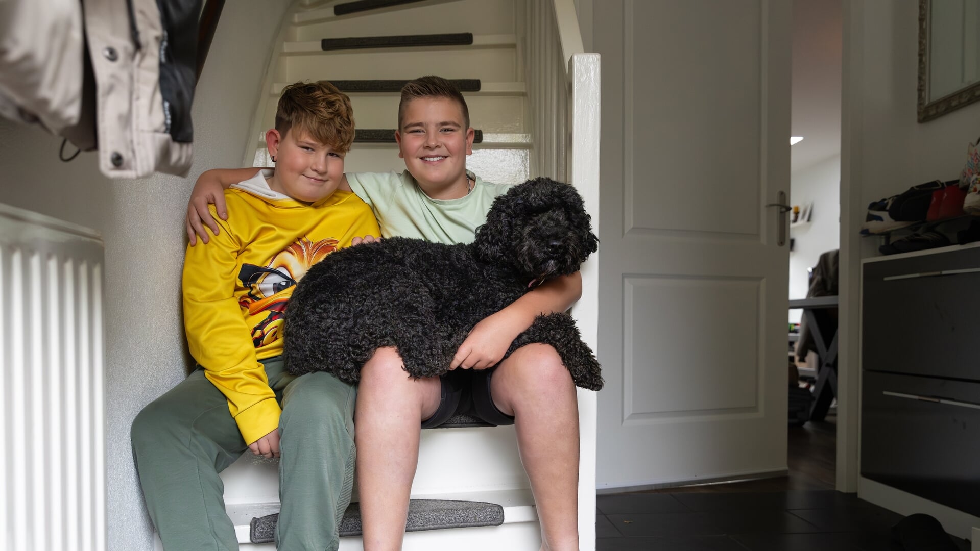 Stan (12) uit Barneveld is mantelzorger voor zijn broertje Jack (10), die Gilles de la Tourette heef