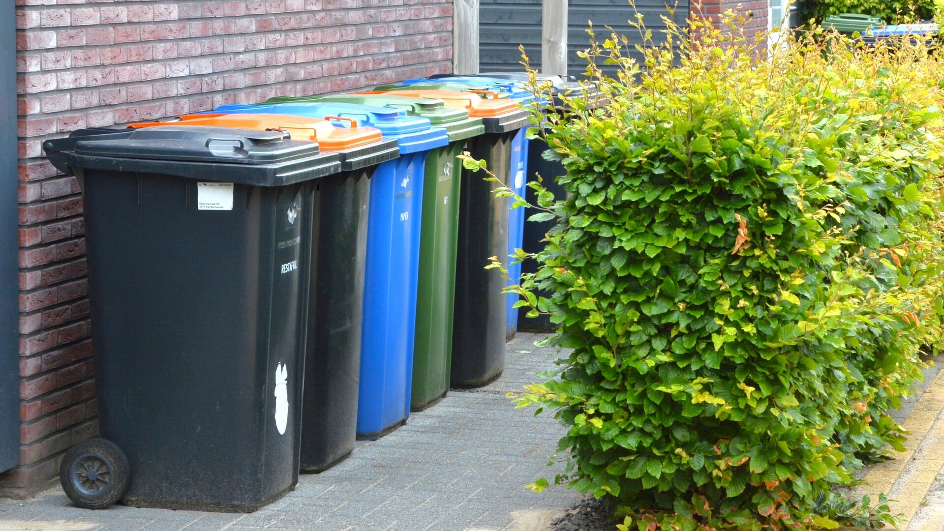 Hoeveelheid restafval neemt toe in Barneveld, maar uitvoering nieuw kortingsbeleid pas eind 2026