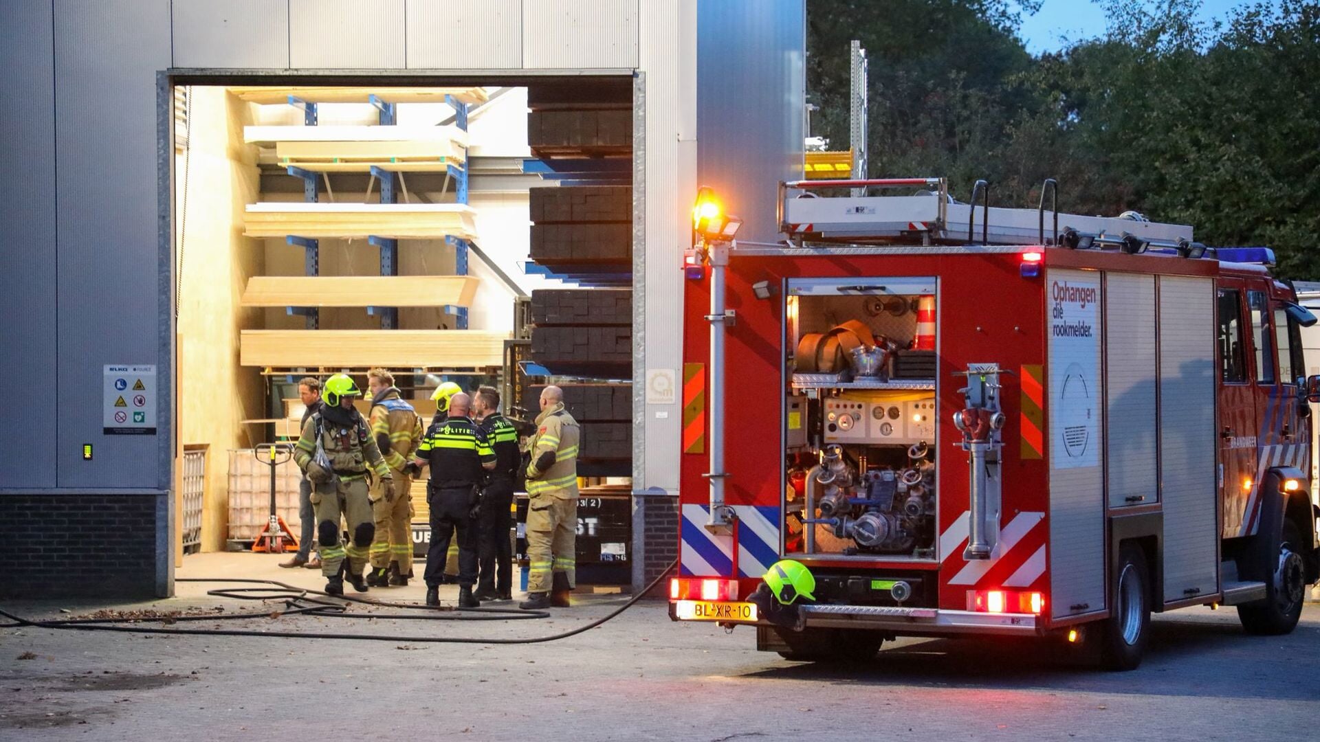Open dag bij Barnevelds bedrijf gaat door na brand: ‘Het is gelukkig goed afgelopen’