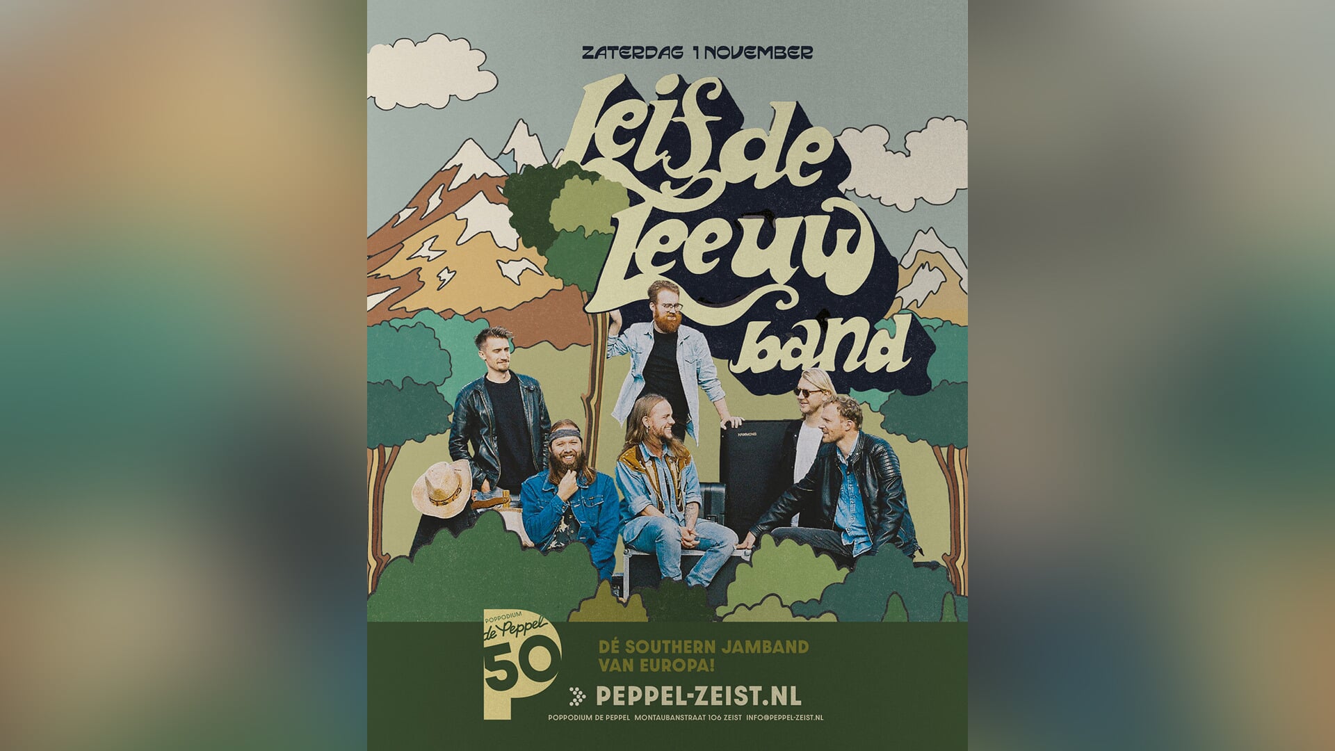 Optreden Leif de Leeuw Band in Peppel Zeist is verplaatst!