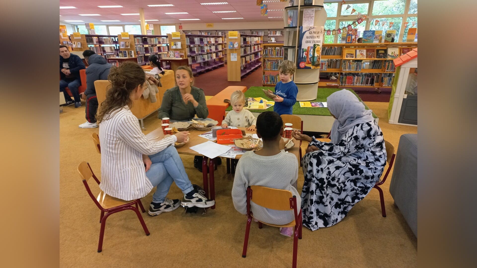 Herfstontmoeting met nieuwkomers in de bibliotheek in Hardinxveld-Giessendam