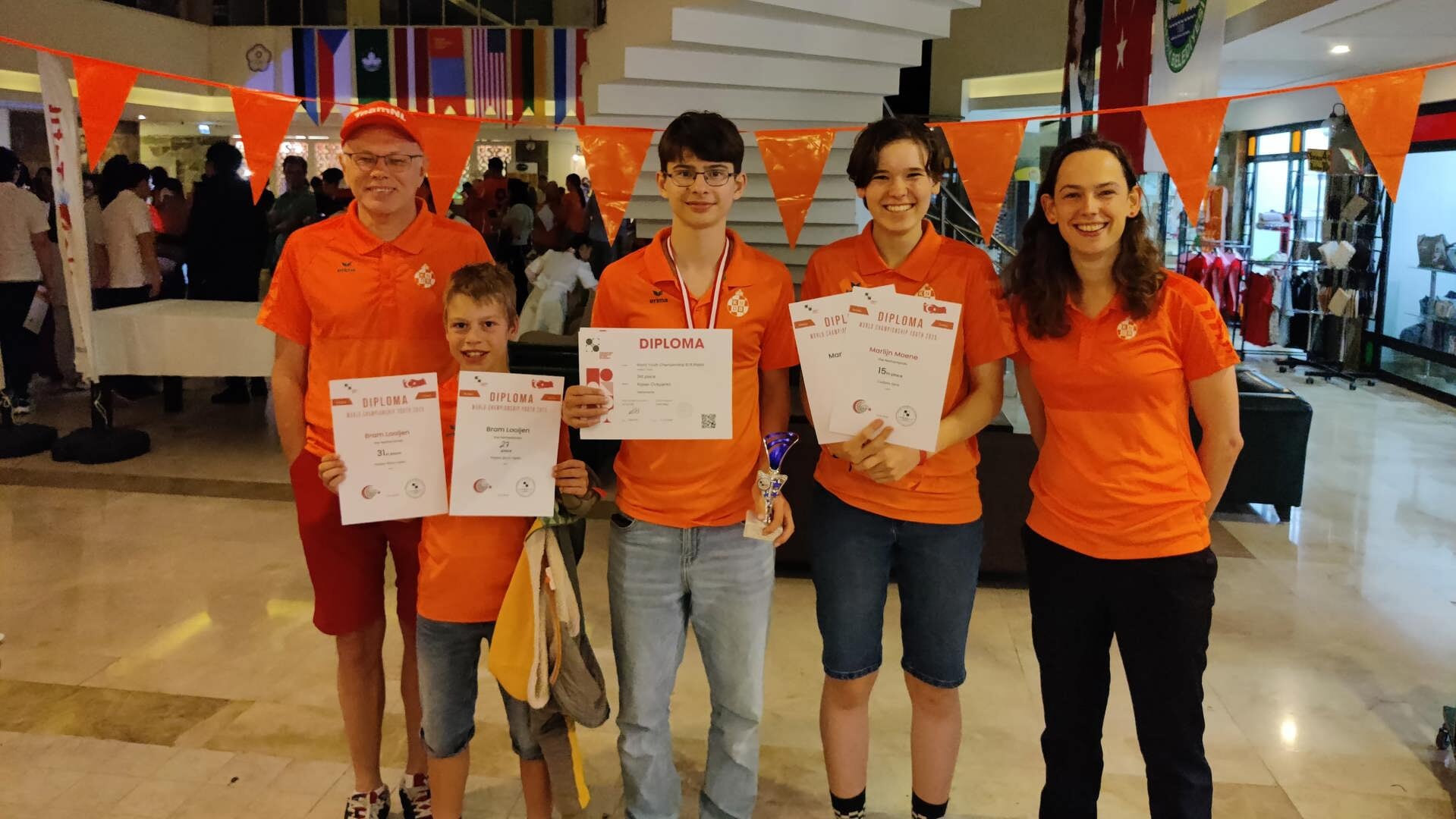 Alleen brons voor WSDV op WK jeugd