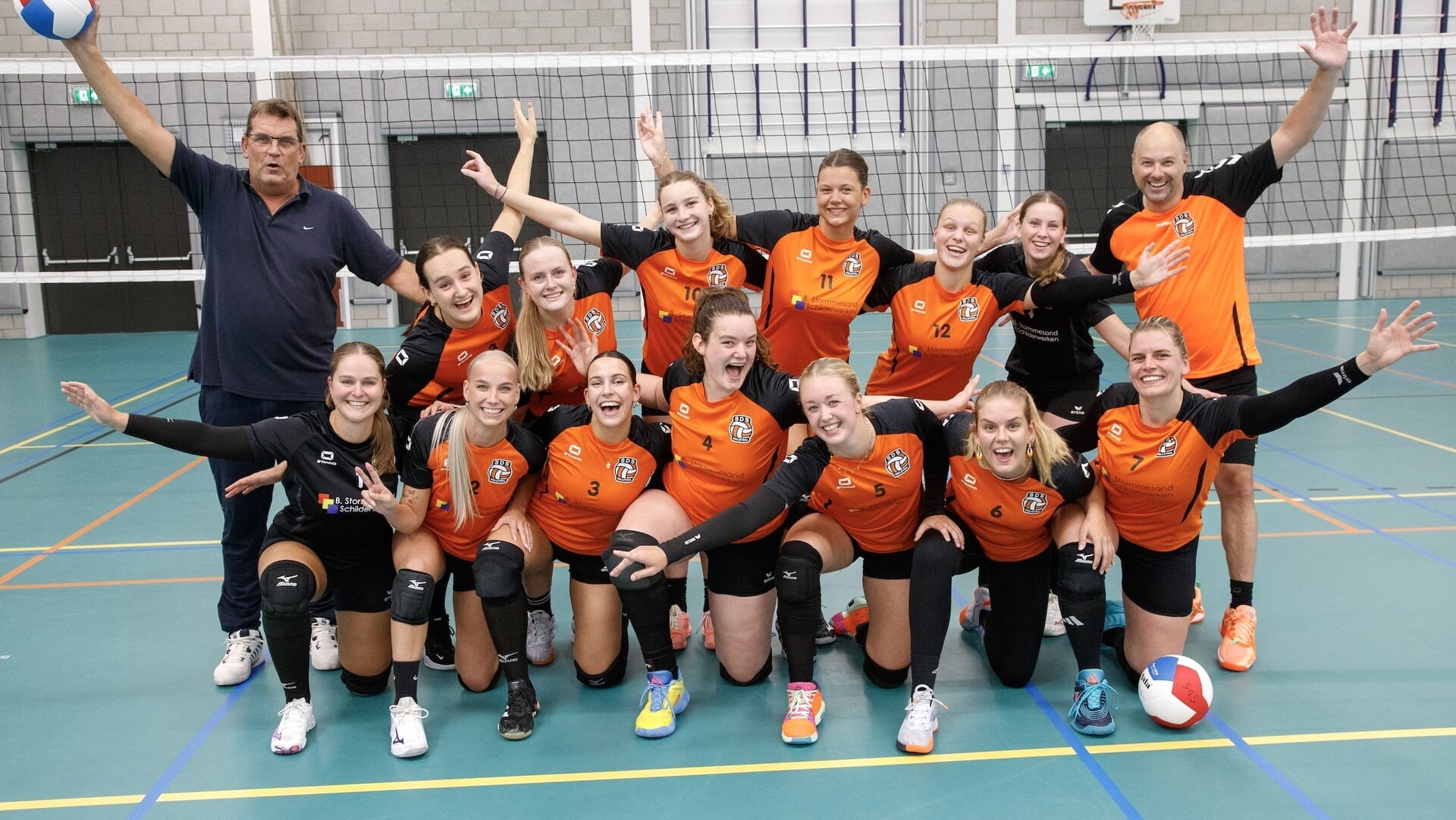 SDS-damesploeg sprokkelt weer puntje binnen