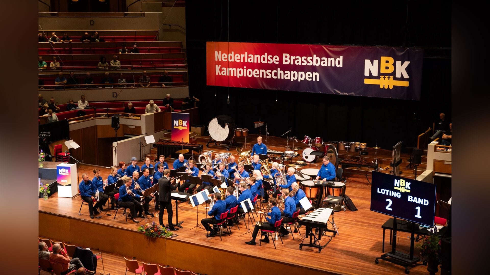 Brassband Amersfoort wordt Nederlands kampioen in Utrecht