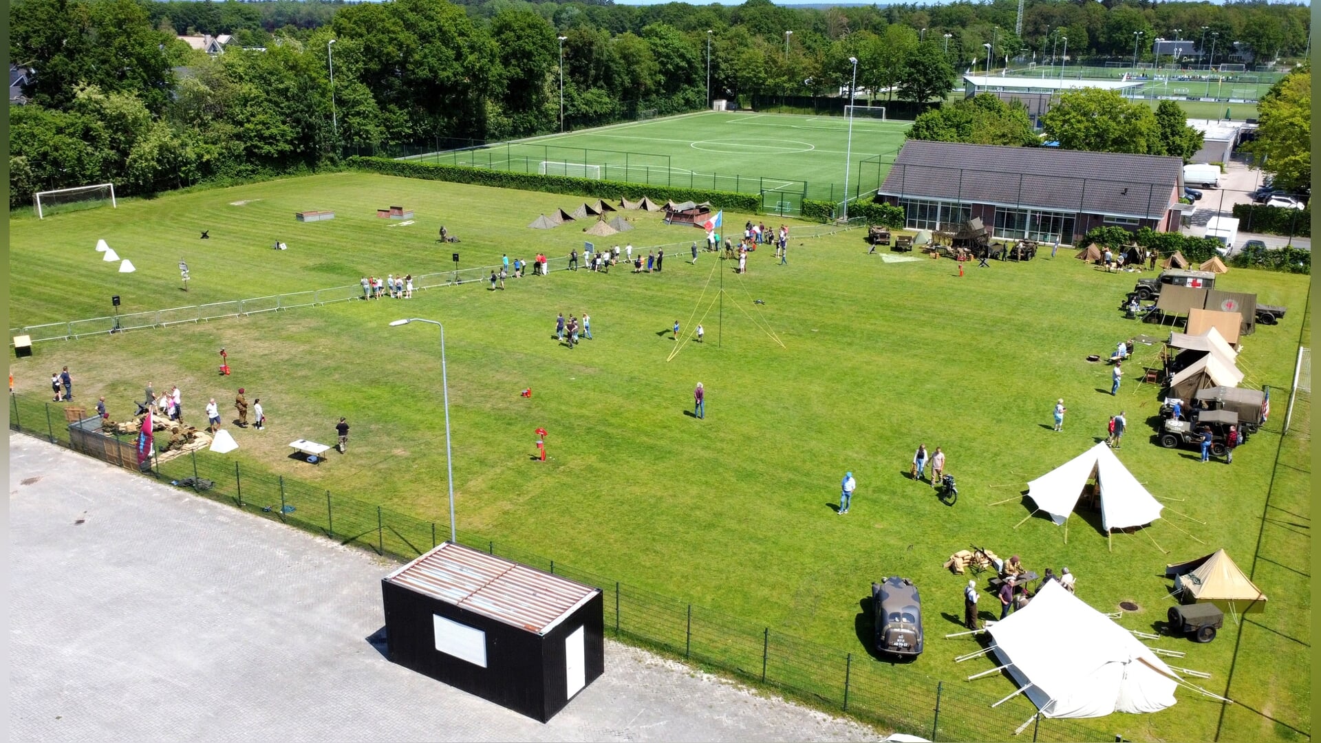 ‘Geen flexwoningen op terrein Oranjevereniging Voorthuizen’