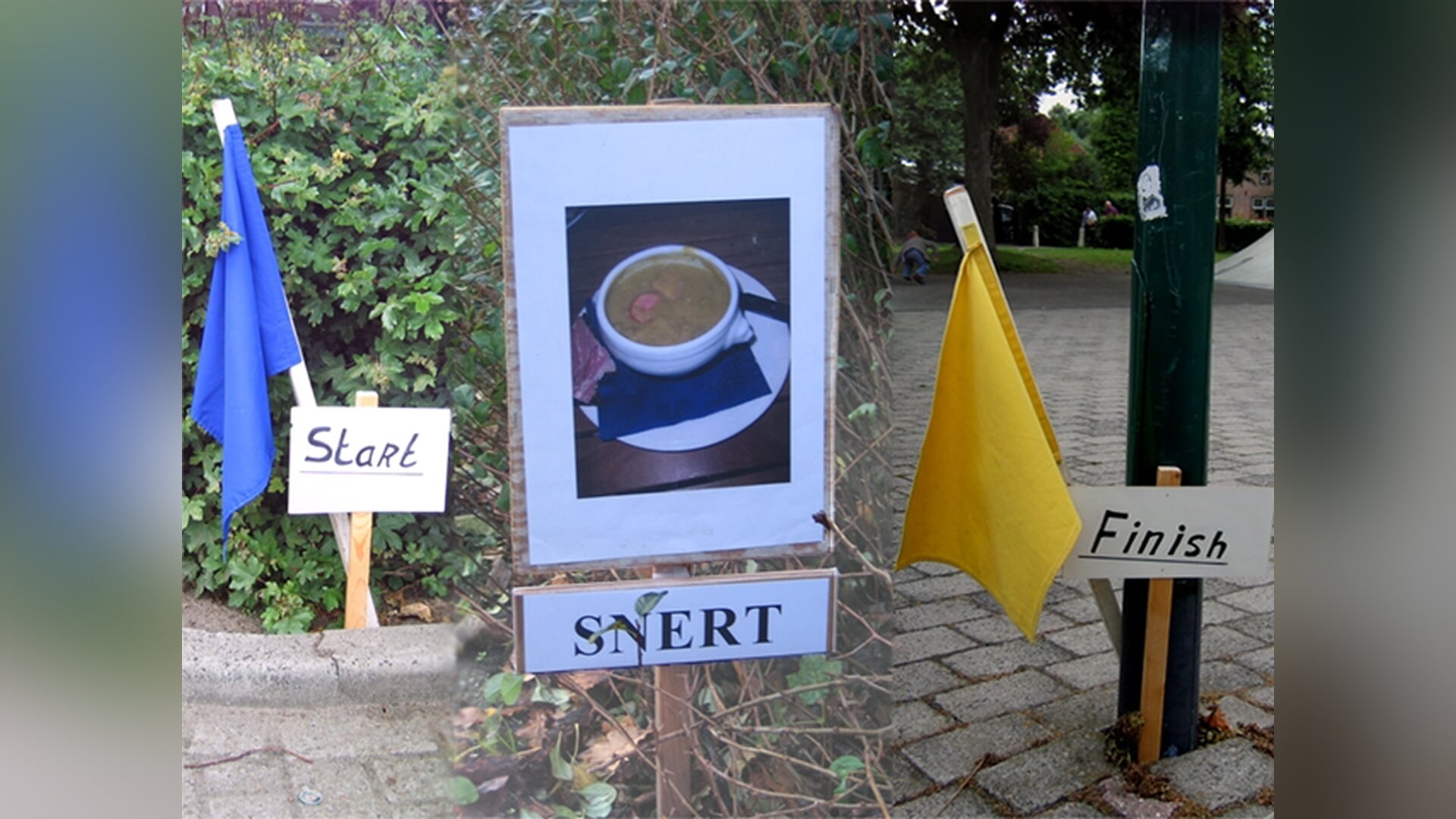 Snertrit - Autopuzzelrit met gratis snert