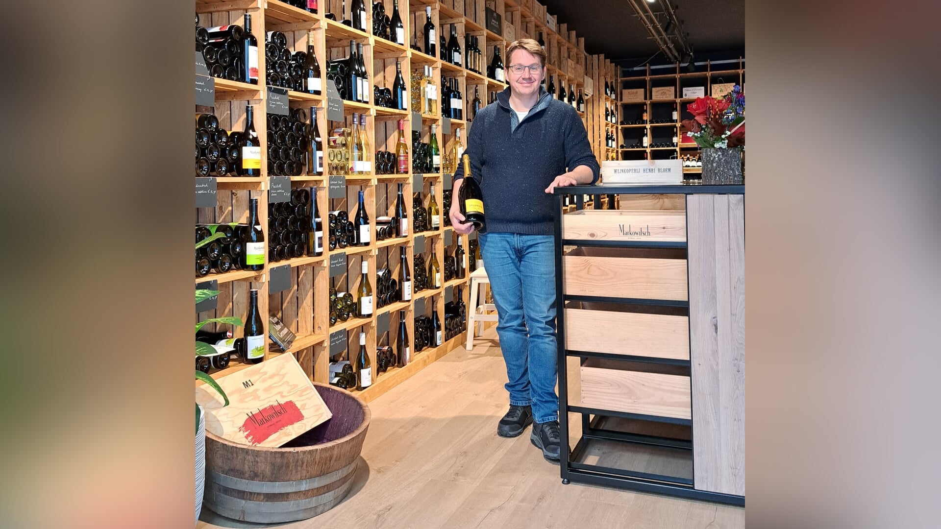 Wijnkoperij Henri Bloem geopend in Gorinchem