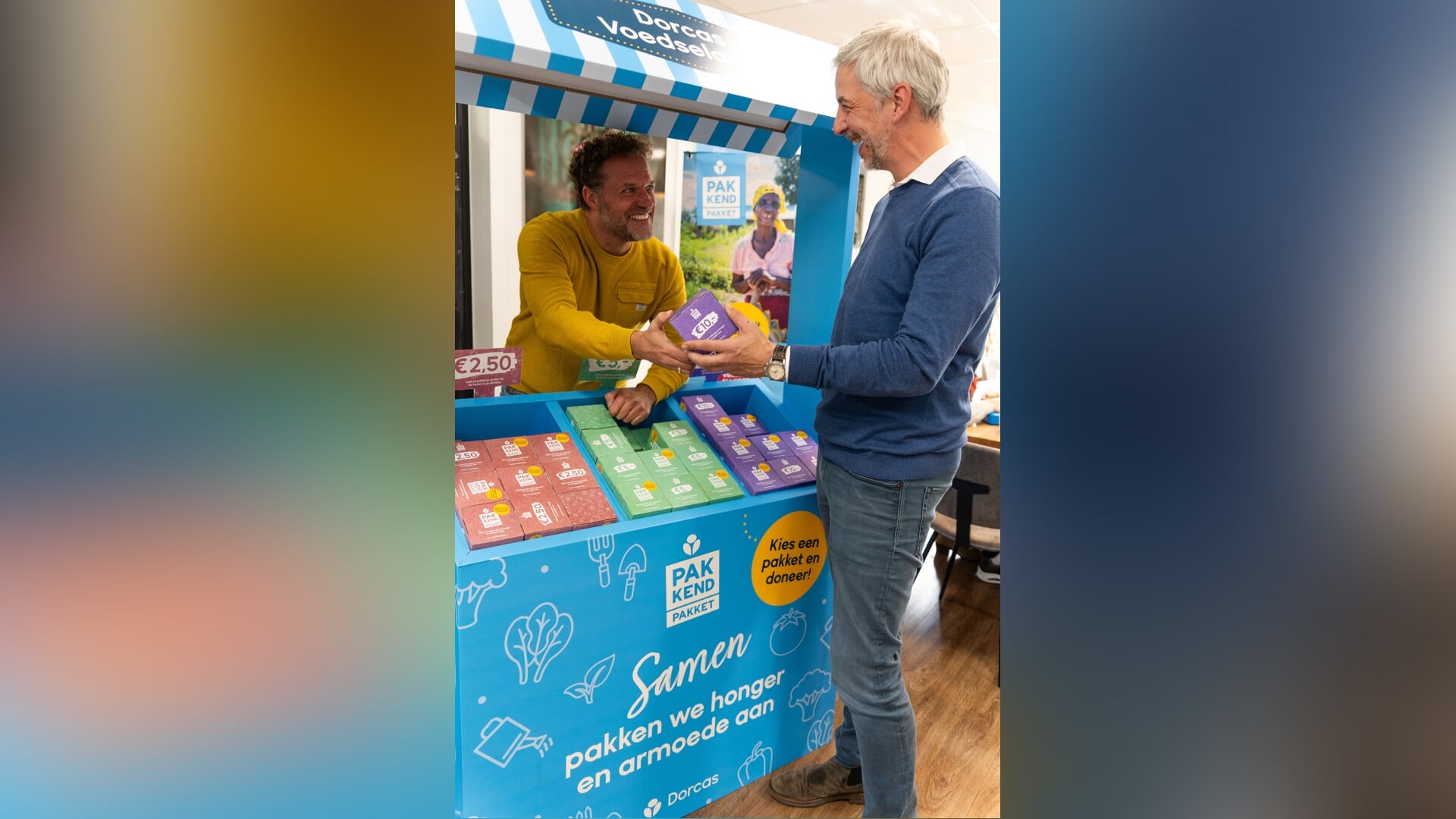 Kringloopwinkels van Dorcas in actie voor voedsel