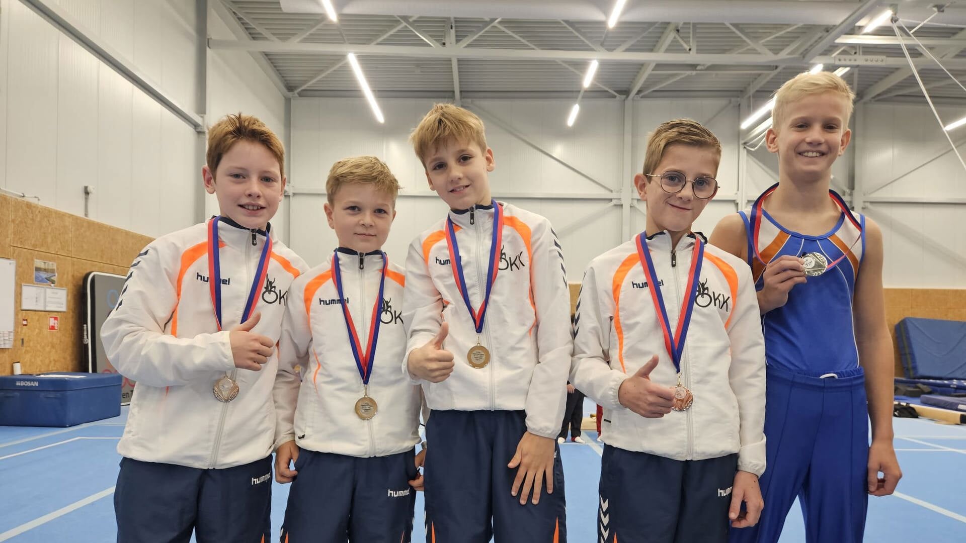 Goud en zilver voor de turners van OKK Hardinxveld