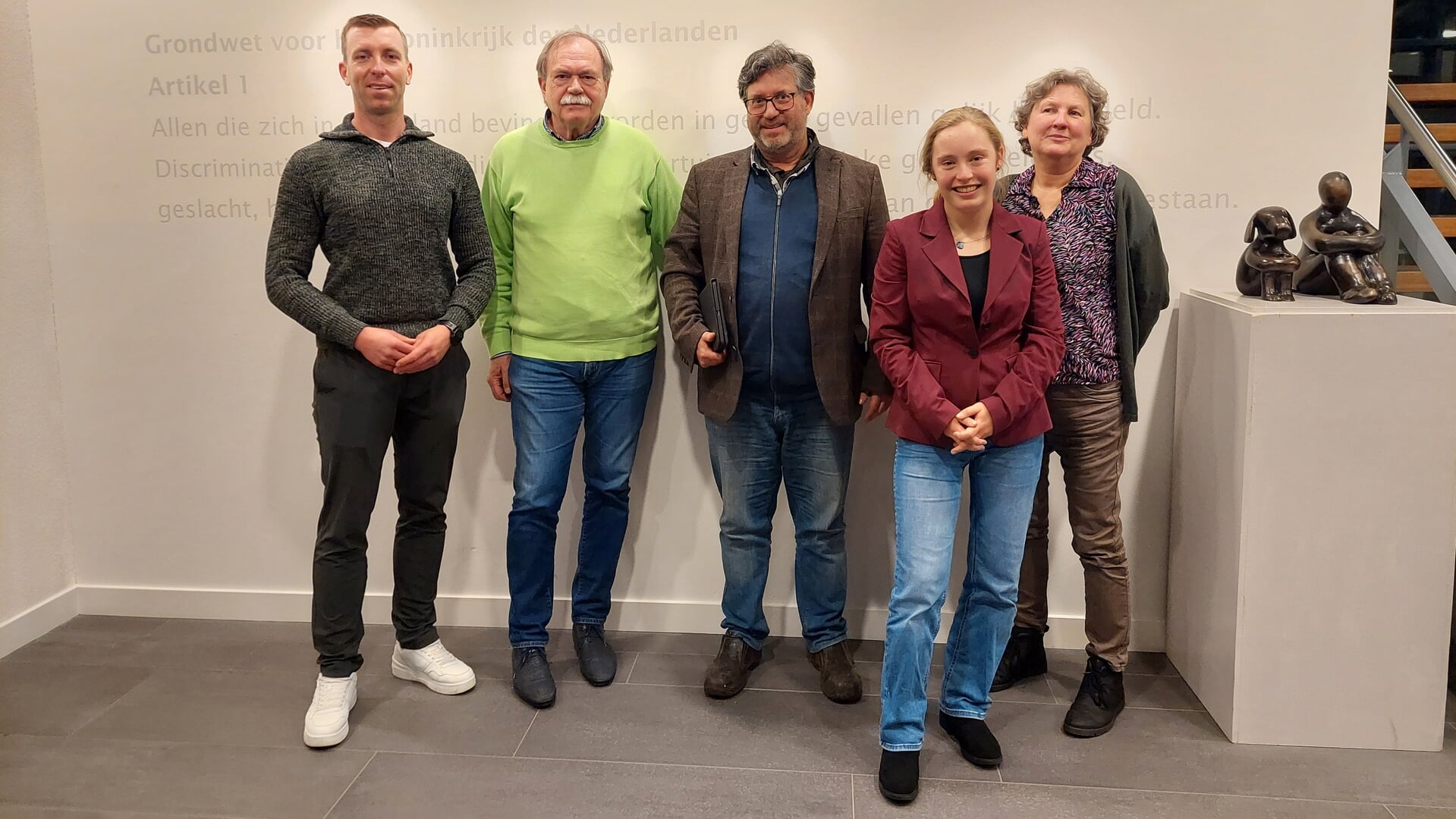 Vier zaterdagmiddag ‘80 jaar vrijheid’ met raadsleden in de publiekshal