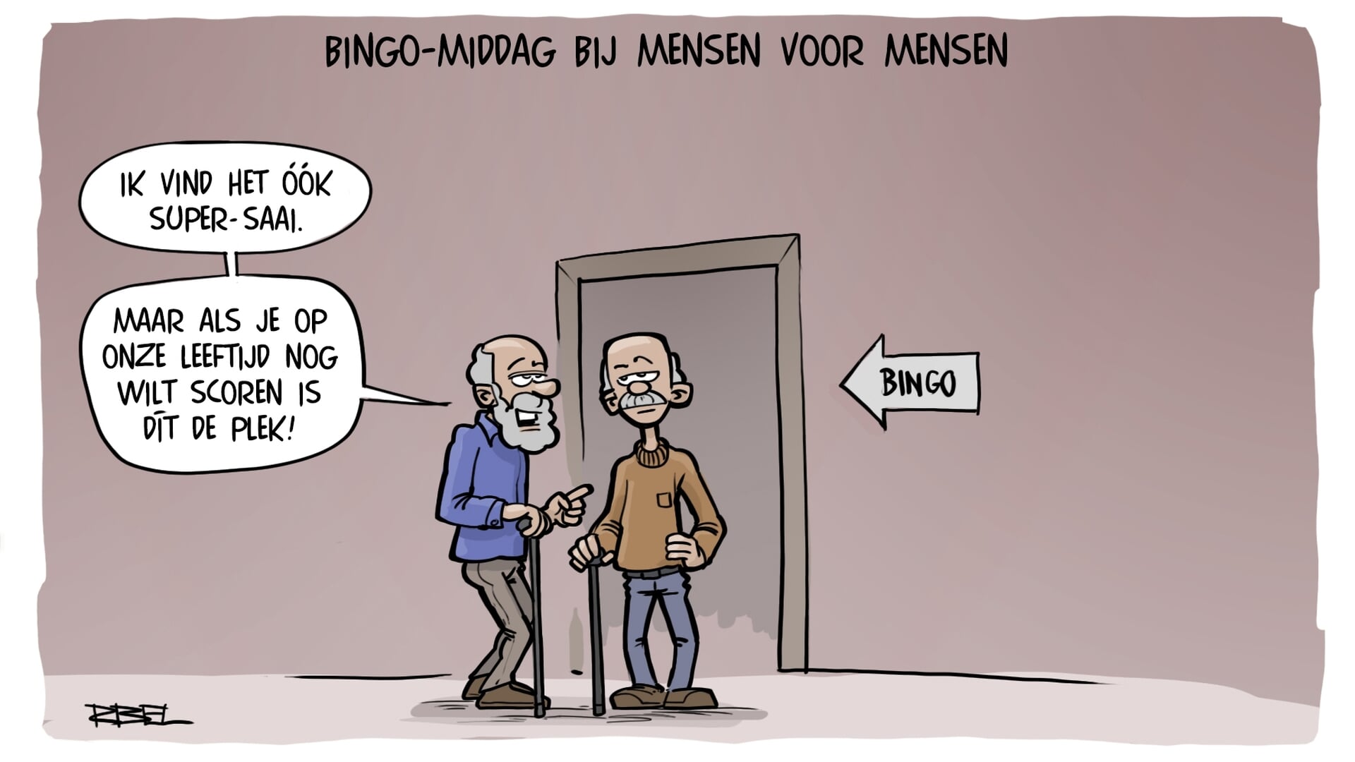 Bingo-middag bij Mensen voor Mensen in Hardinxveld-Giessendam