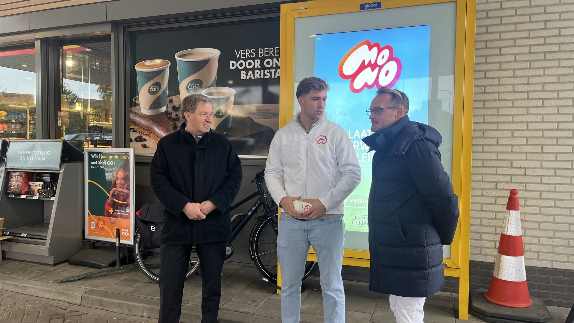 Harderwijk ook even MONO dankzij actie van onder anderen wethouder Mazier