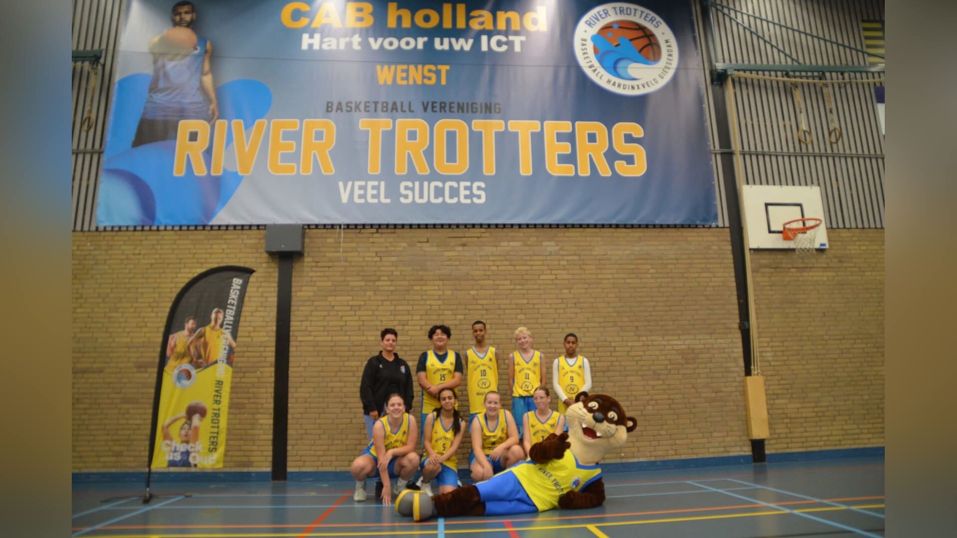 Nieuwe shirt sponsor voor de u16 River Trotters