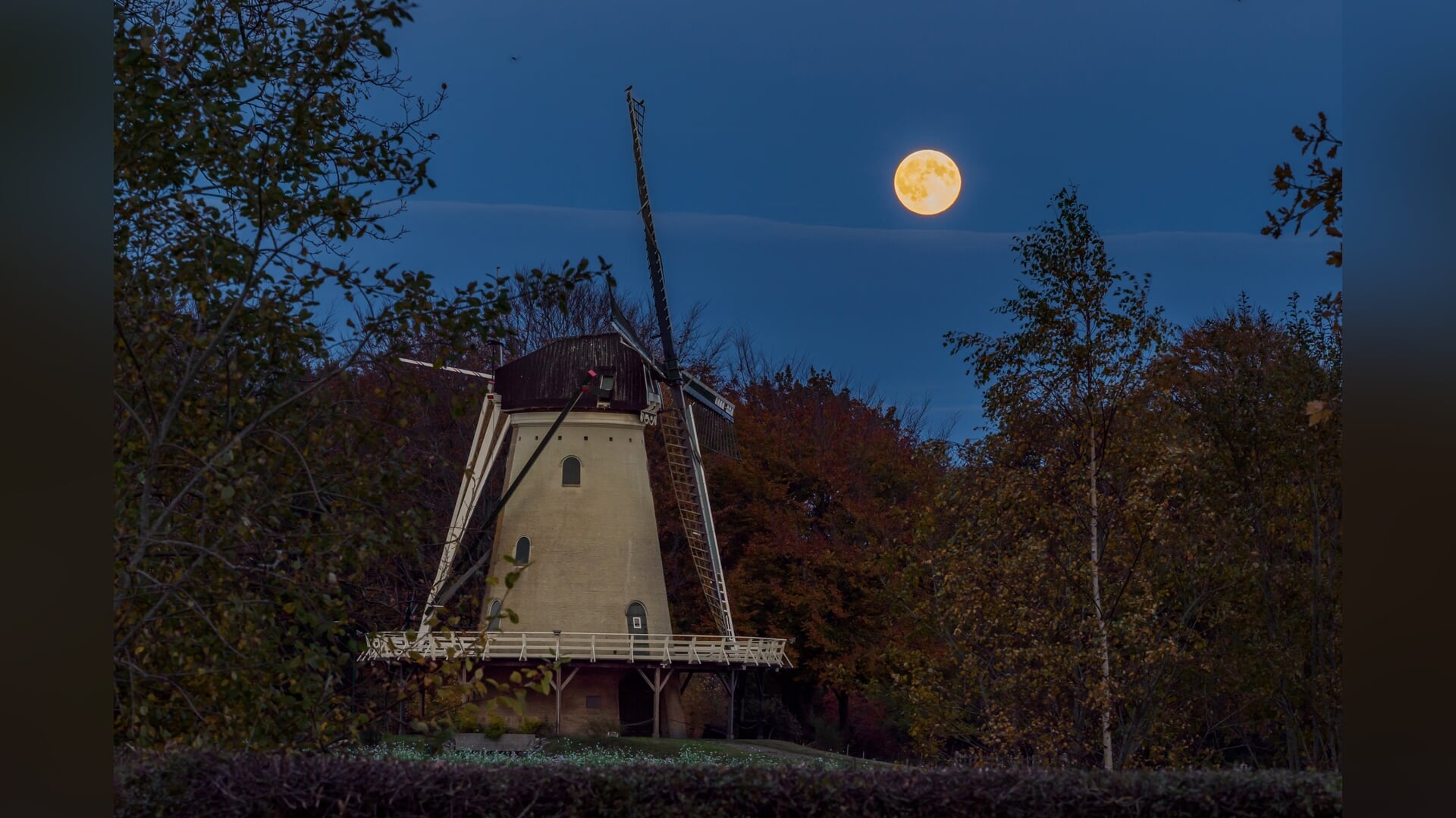 Super maan ook in Soest goed te zien