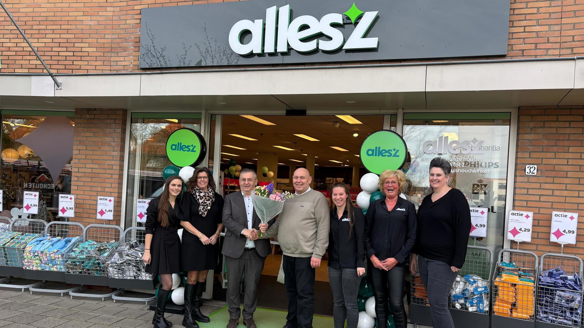 Allesz opent de deuren in Scherpenzeel: oranje maakt plaats voor groen