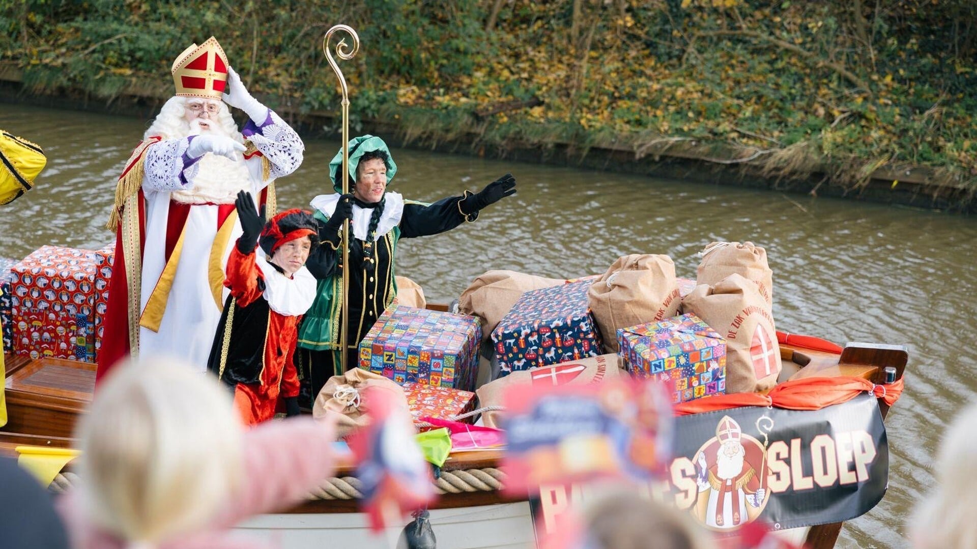 Sinterklaas komt per Pakjessloep naar Odijk