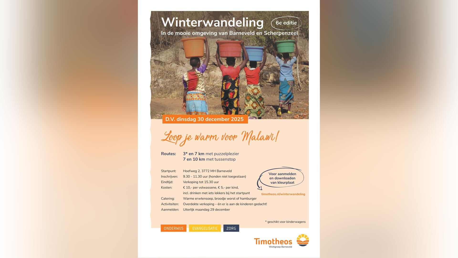 Winterwandeling Stichting Timotheos
