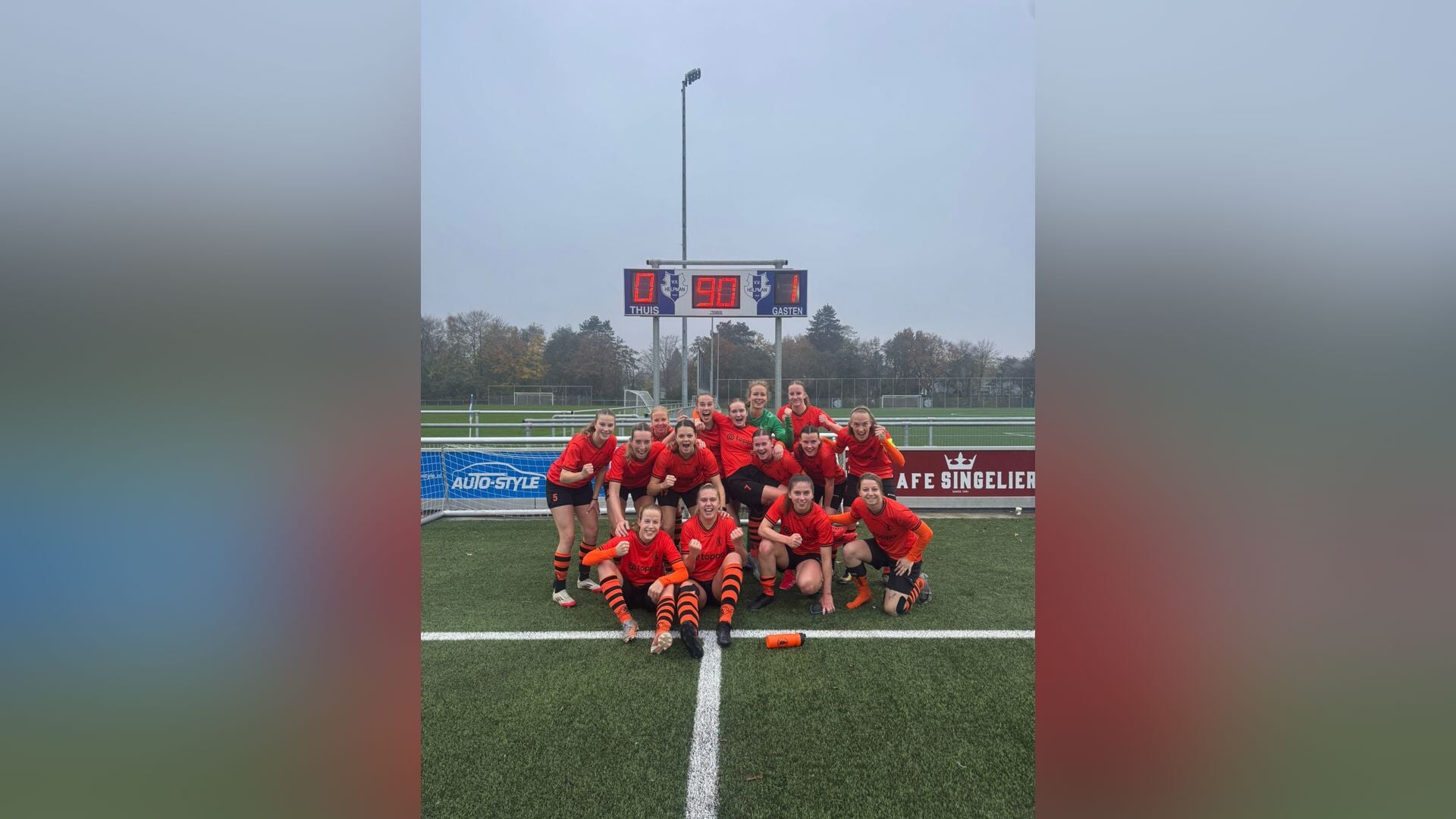 Sparta Nijkerk VR1 verovert koppositie na minimale zege op Helpman