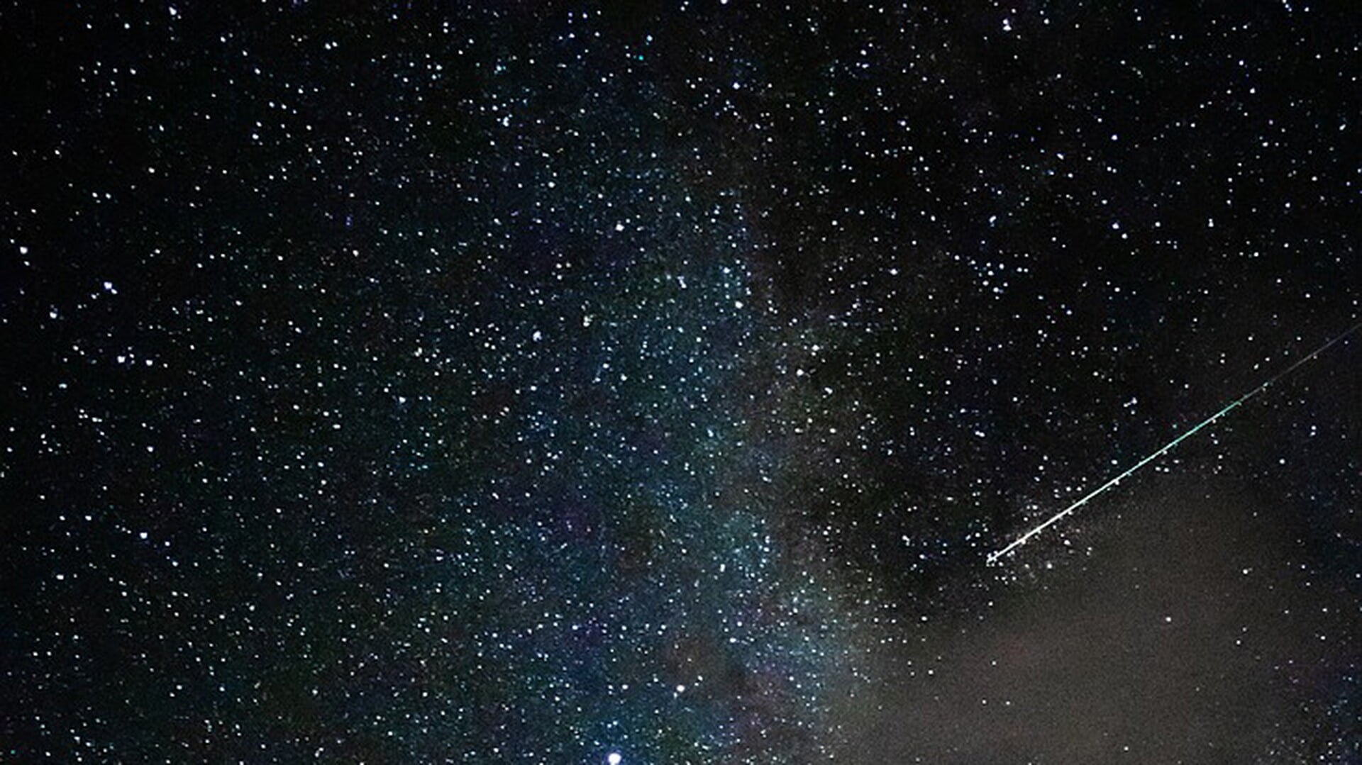 Veel vallende sterren te zien door Leoniden