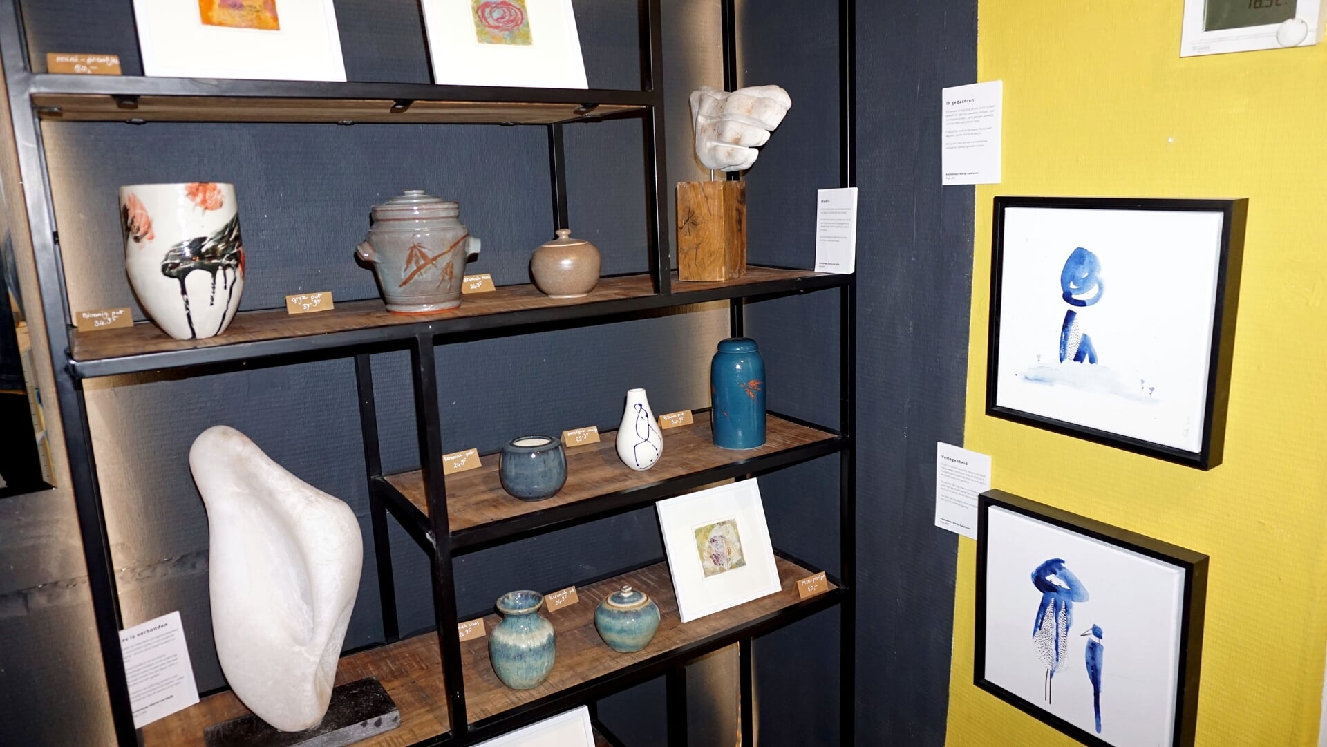 Kunstliefhebbers bezoeken Atelierweekend