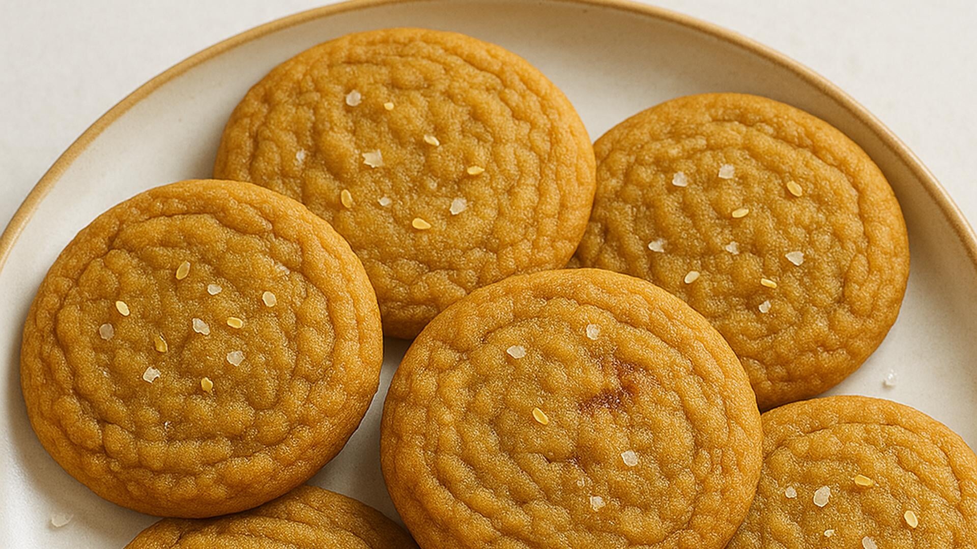 Salted caramel sesame cookies - De Glossy Van Jouw Regio