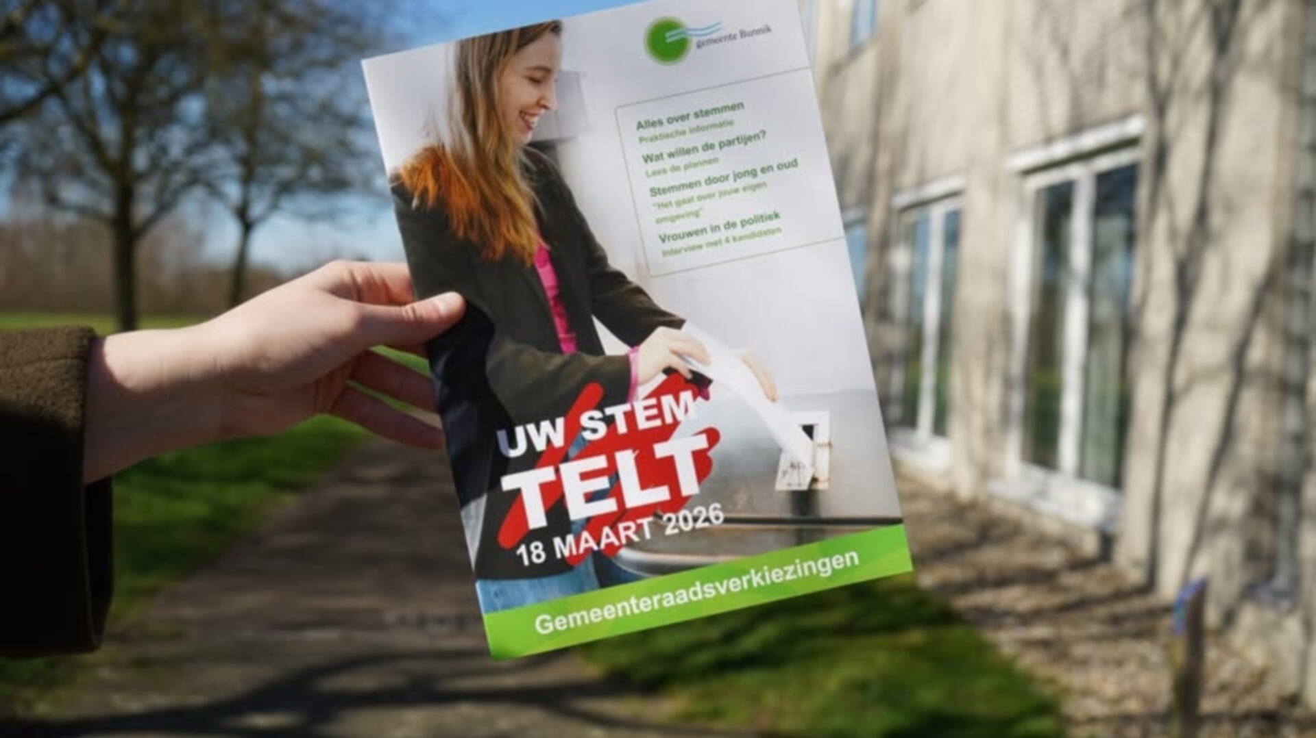 Verkiezingsmagazine gemeente Bunnik in de bus - Bunniks Nieuws | Nieuws ...
