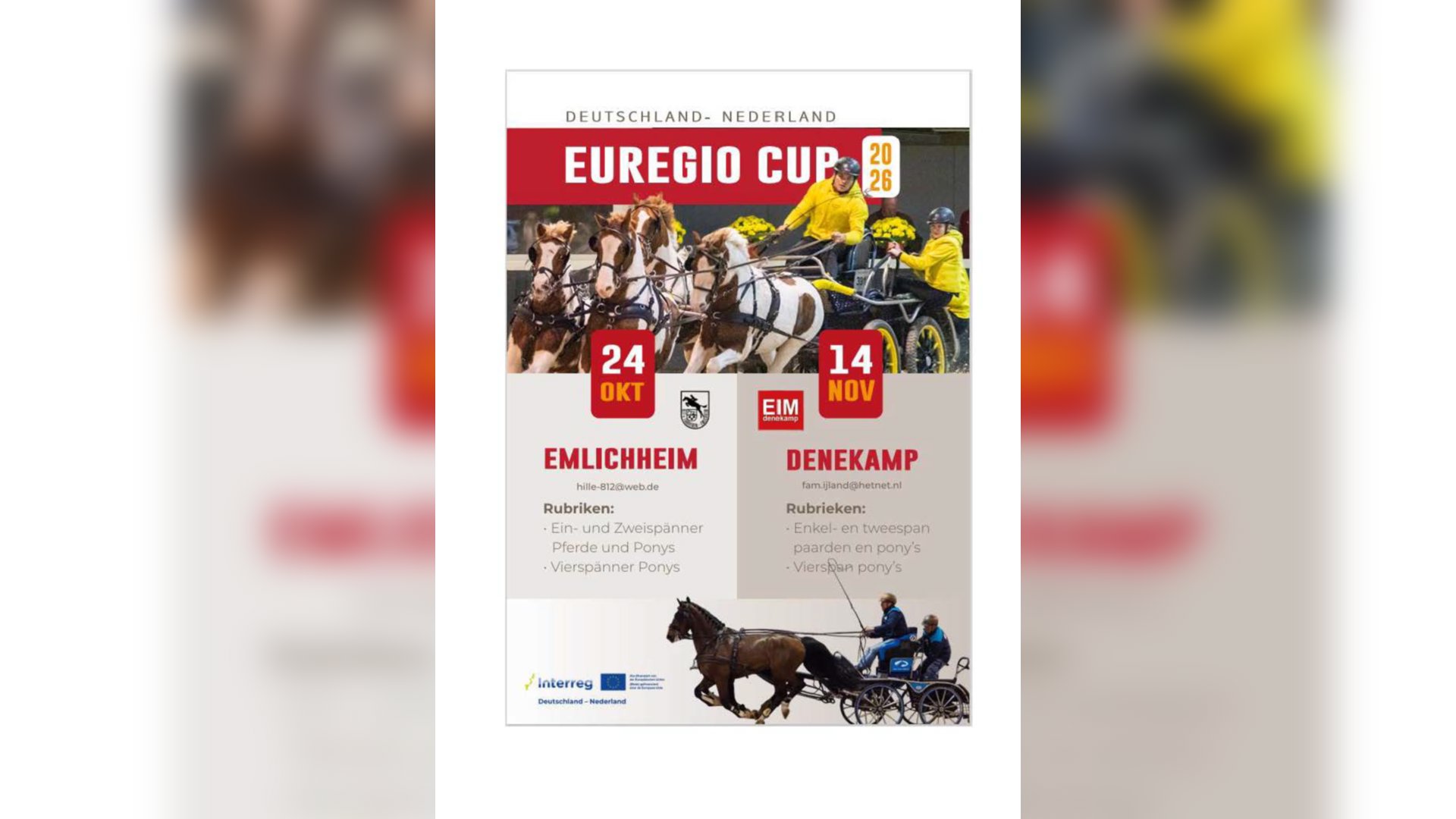 Euregio Cup Denekamp 2026