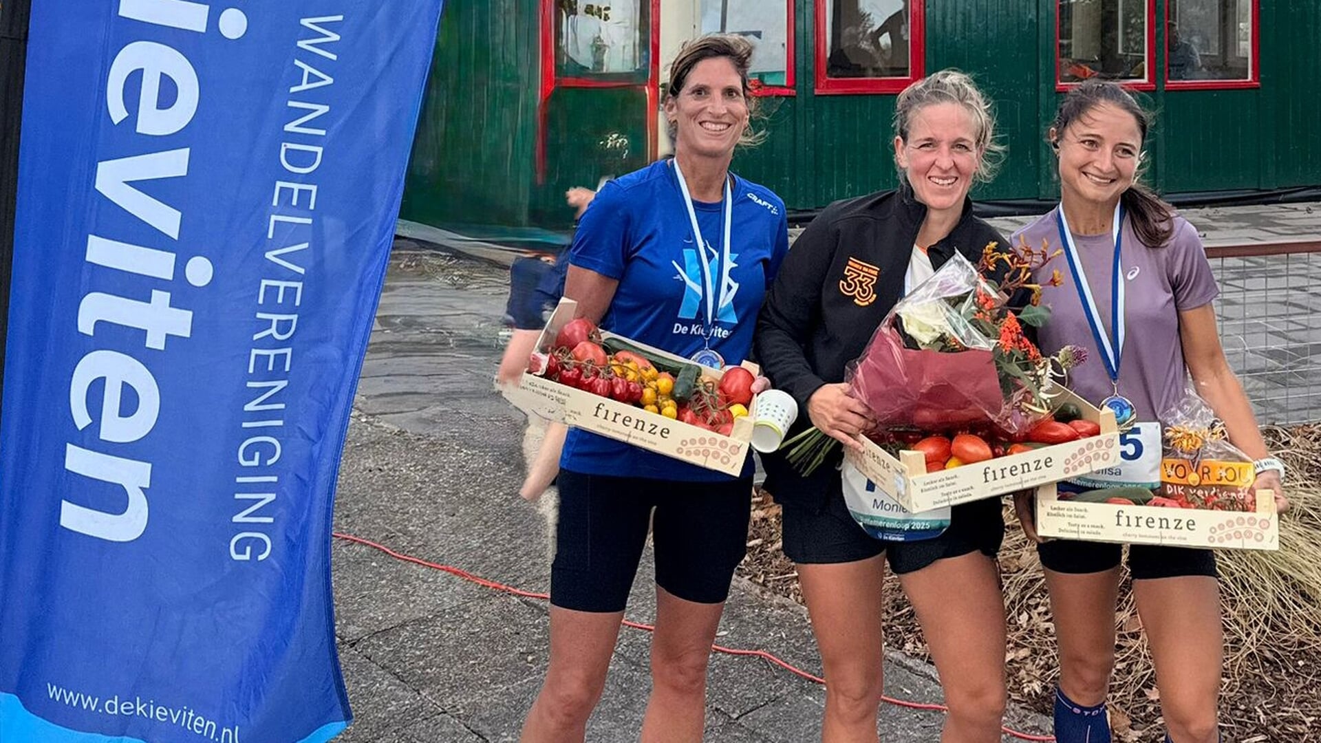 Mooie resultaten Kievitlopers bij onstuimige Rottemerenloop