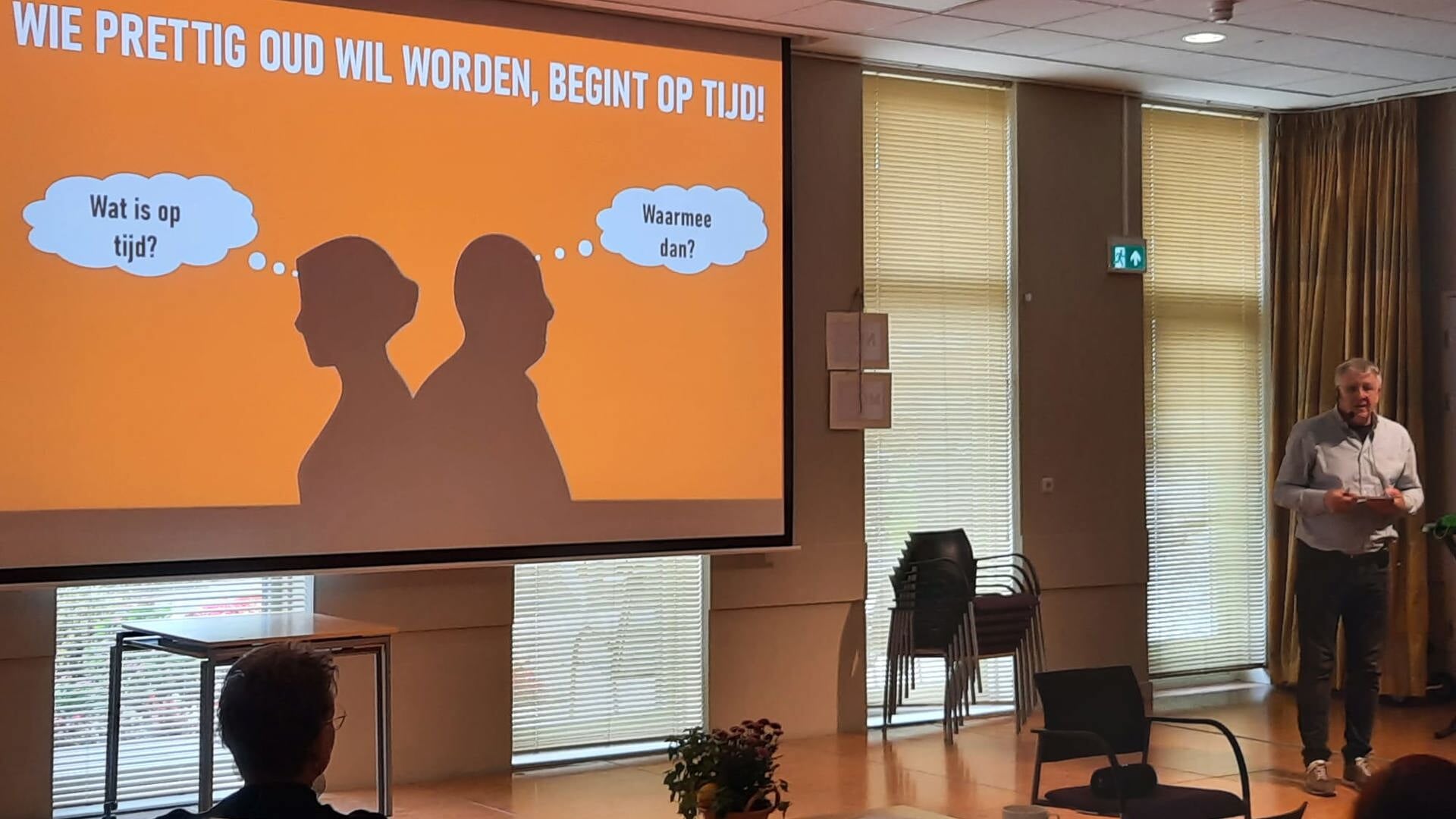 Bijeenkomst over betekenisvol ouder worden