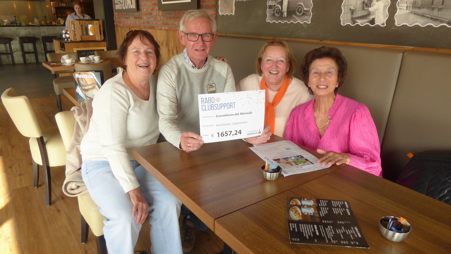 Donatie Zonnebloem Bleiswijk