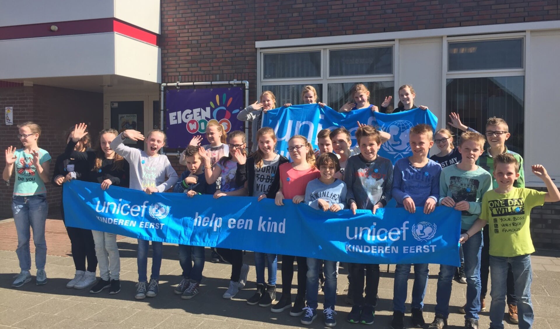 EigenWijs loopt voor Unicef