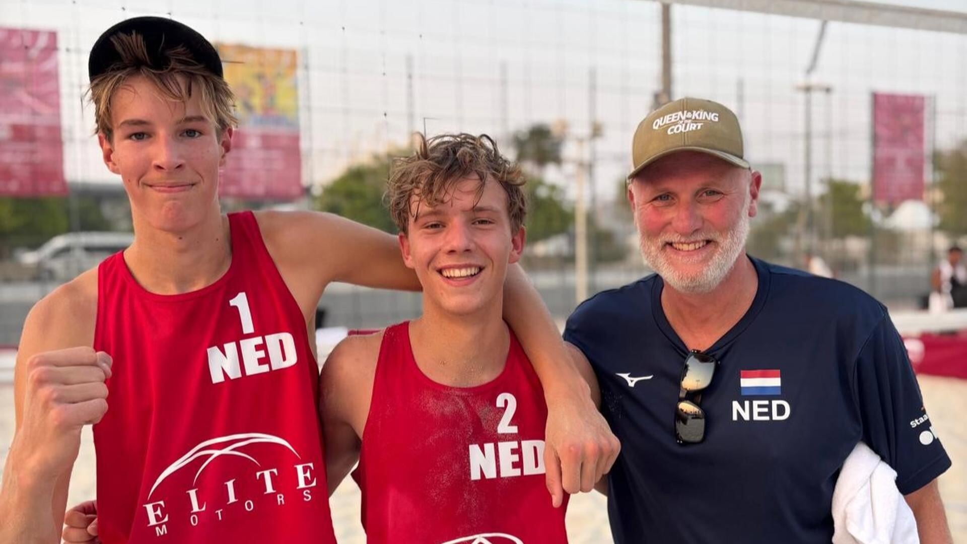 Negende plek voor Bleiswijks beachvolleybaltalent op WK