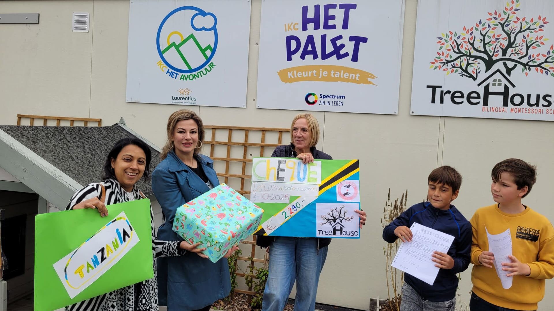 Hoekse scholieren rennen voor Tanzaniaans weeshuis