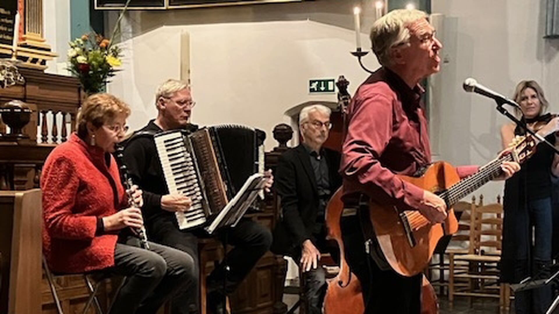 Muziek- en zanggezelschap Klezbez in Bleiswijkse Dorpskerk