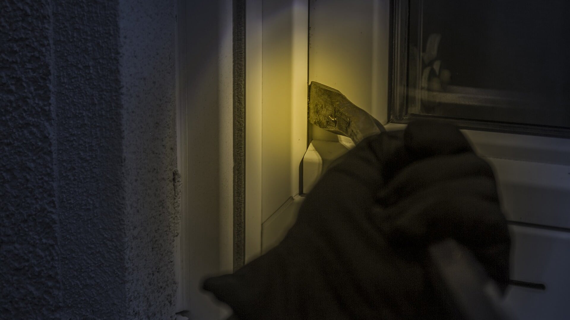 Inbreker betrapt