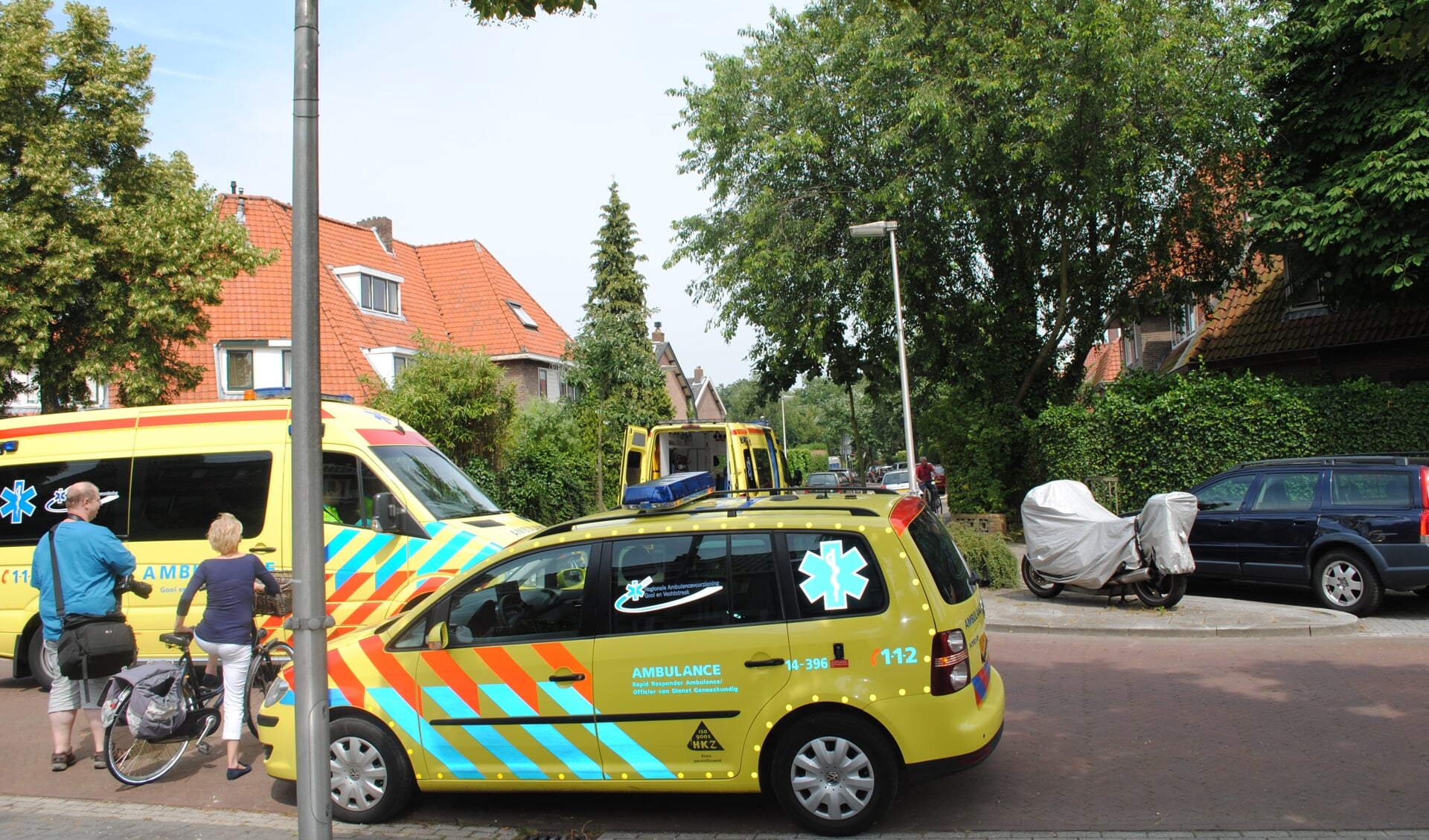 Klussende man valt van ladder - GooiseMerenNieuws