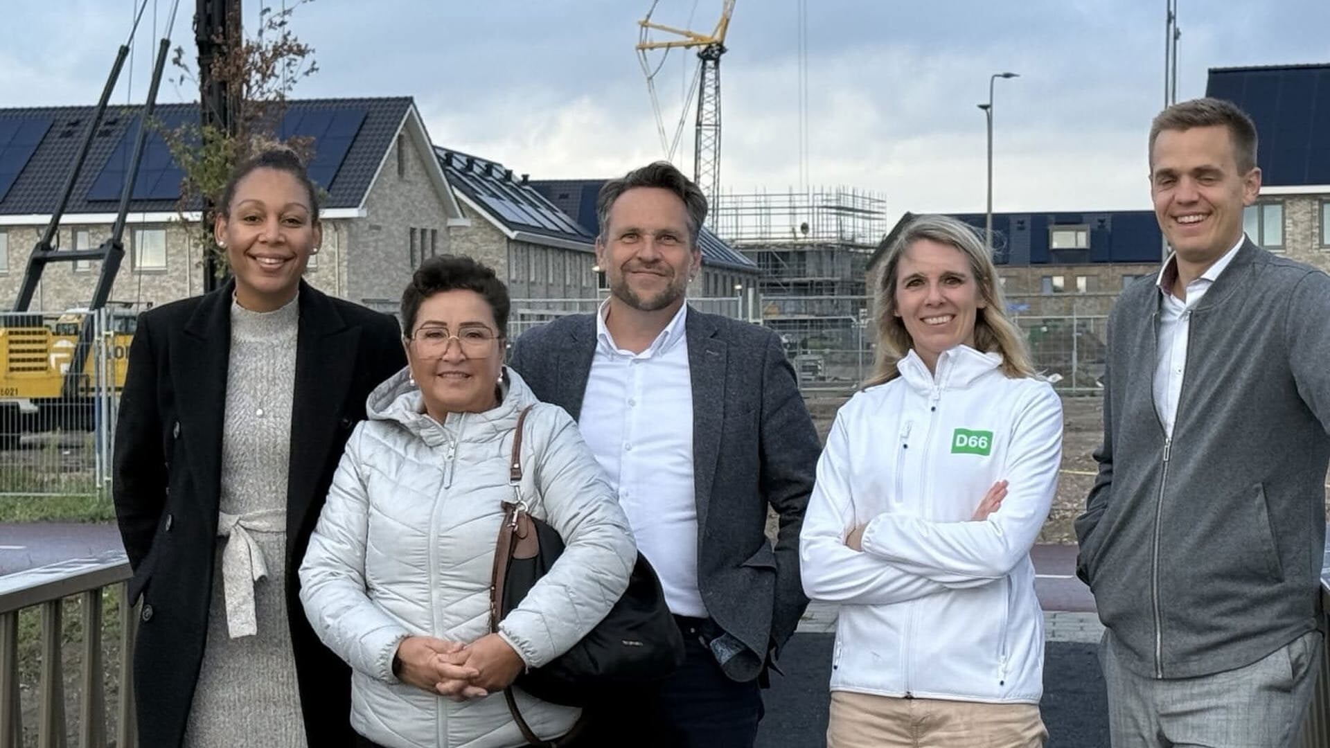 D66-kandidaat op werkbezoek in Wilderszijde