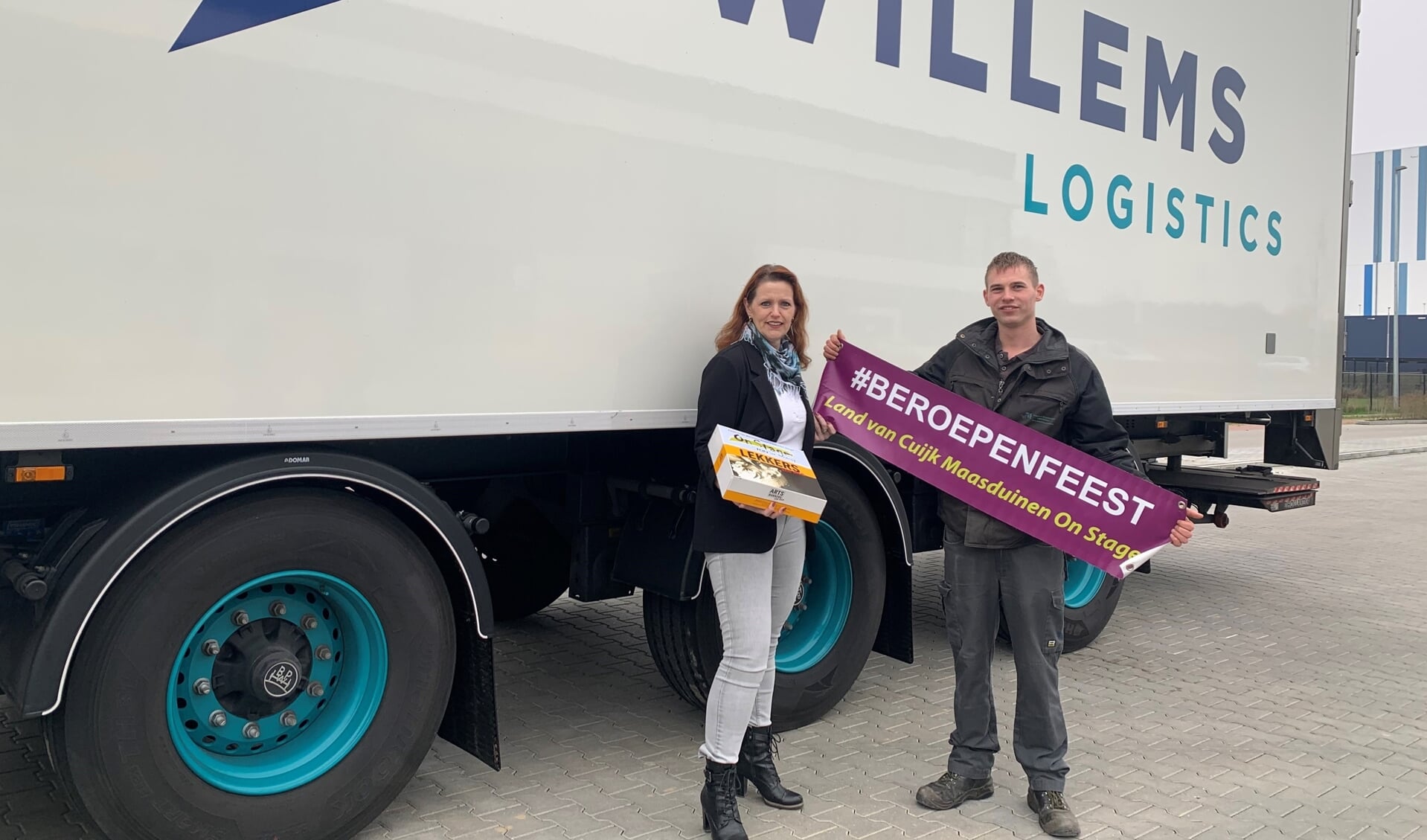 Willems Logistics 100ste bedrijf Beroepenfeest on Stage - Adverteren ...