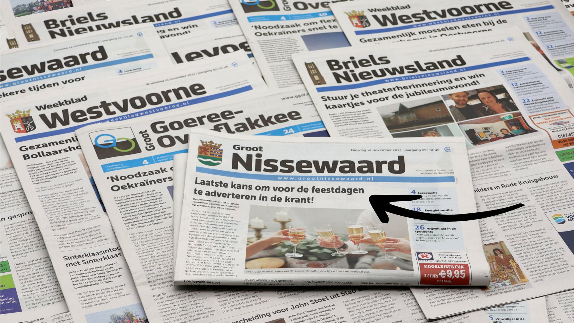 Geen krant in week 52 vanwege feestdagen! - Adverteren Nissewaard ...
