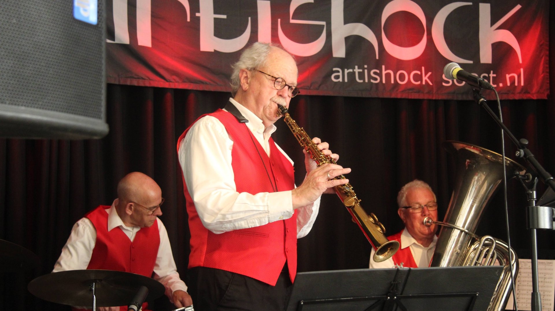 Dixielandmuziek met The Hammerfield Stompers in Soester Artishock