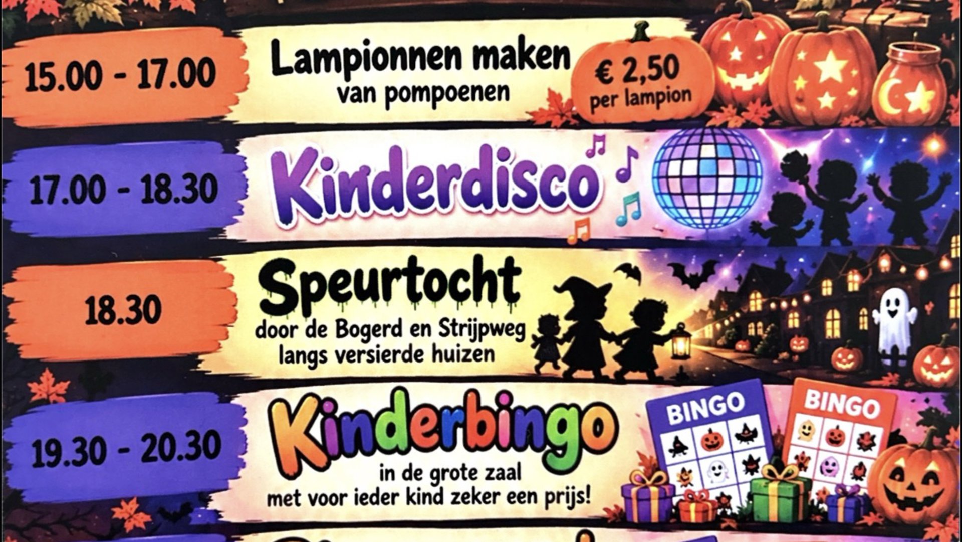 Griezelig gezellig Halloweenfeest in Tull en ’t Waal