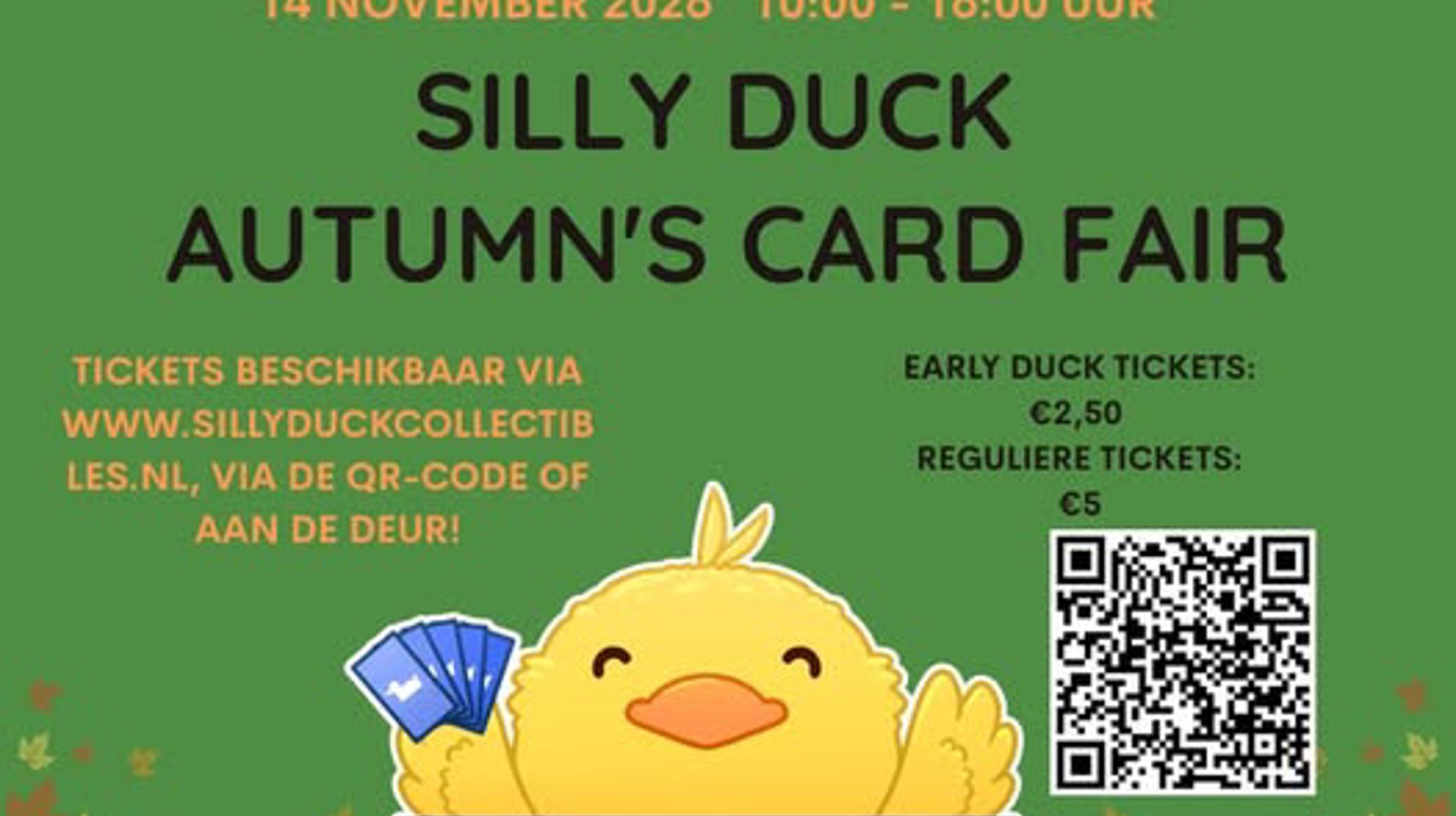 Silly Duck Autumn’s Card Fair in Hoevelaken voor Pokémonliefhebbers