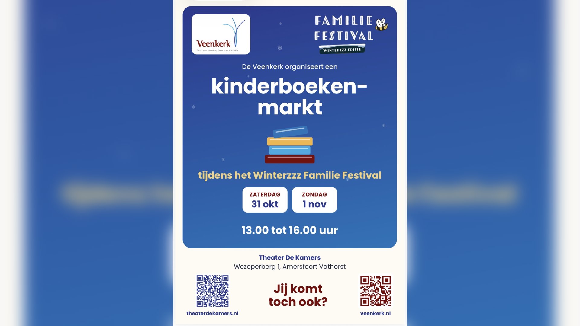 Kinderboekenmarkt Veenkerk in Vathorst