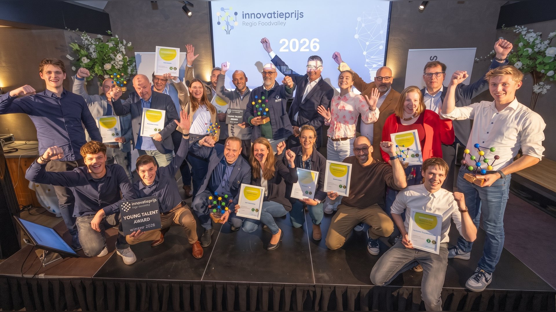 Barneveldse én Voorthuizense ondernemers in de prijzen bij Innovatieprijs Regio Foodvalley