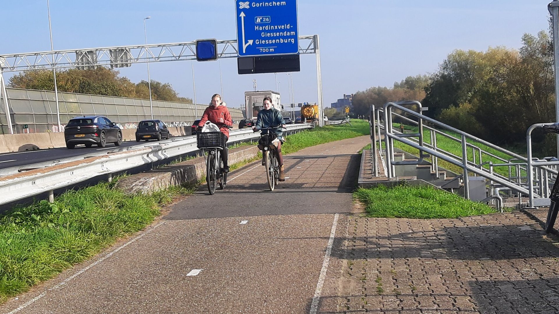 Zonder rijksbijdrage wordt fietsbrug over nieuw boezemkanaal in Hardinxveld-Giessendam onbetaalbaar