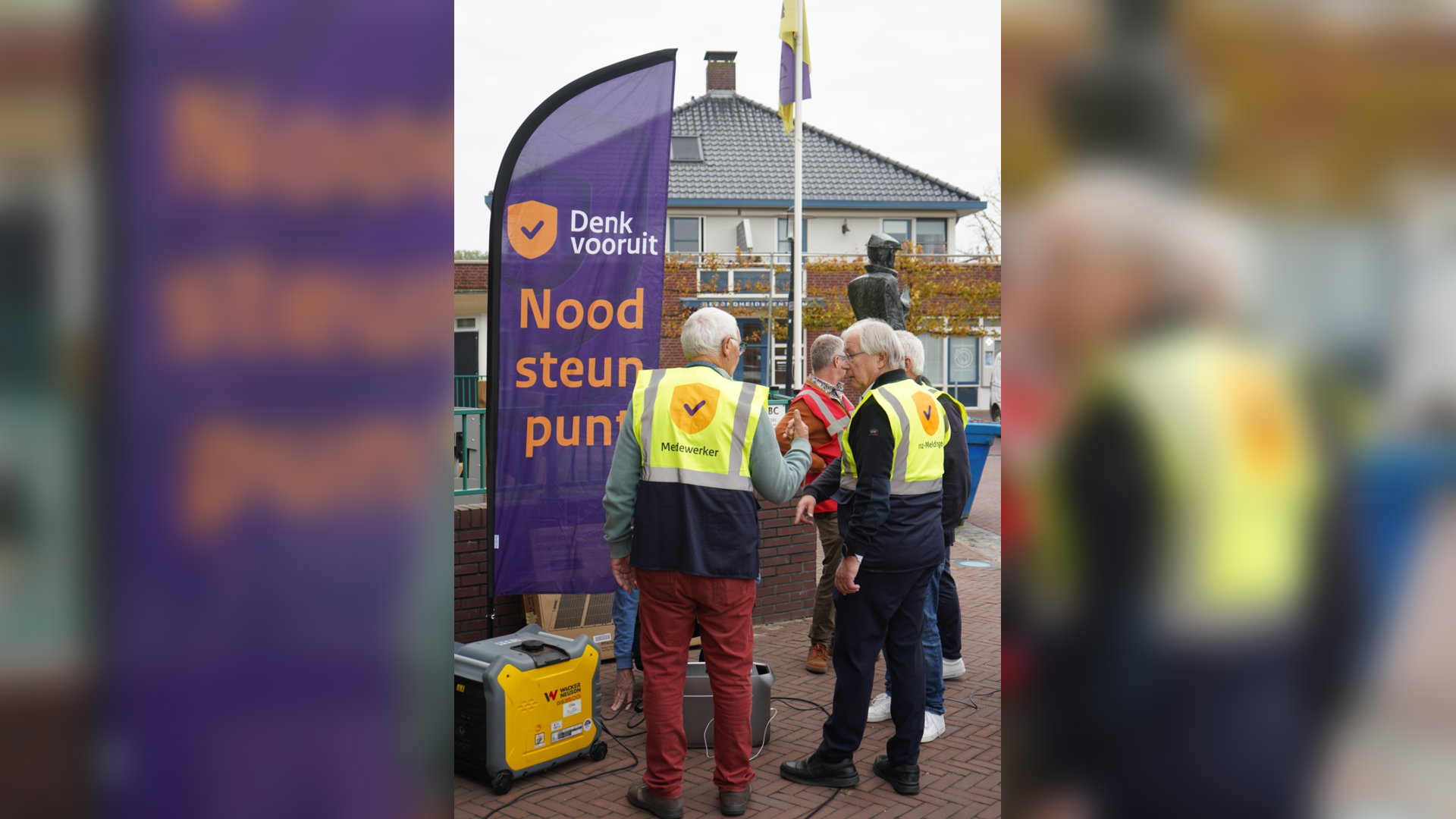 Veiligheidsregio oefent in Ederveen op langdurige stroomuitval: ‘Het kan hectisch worden’
